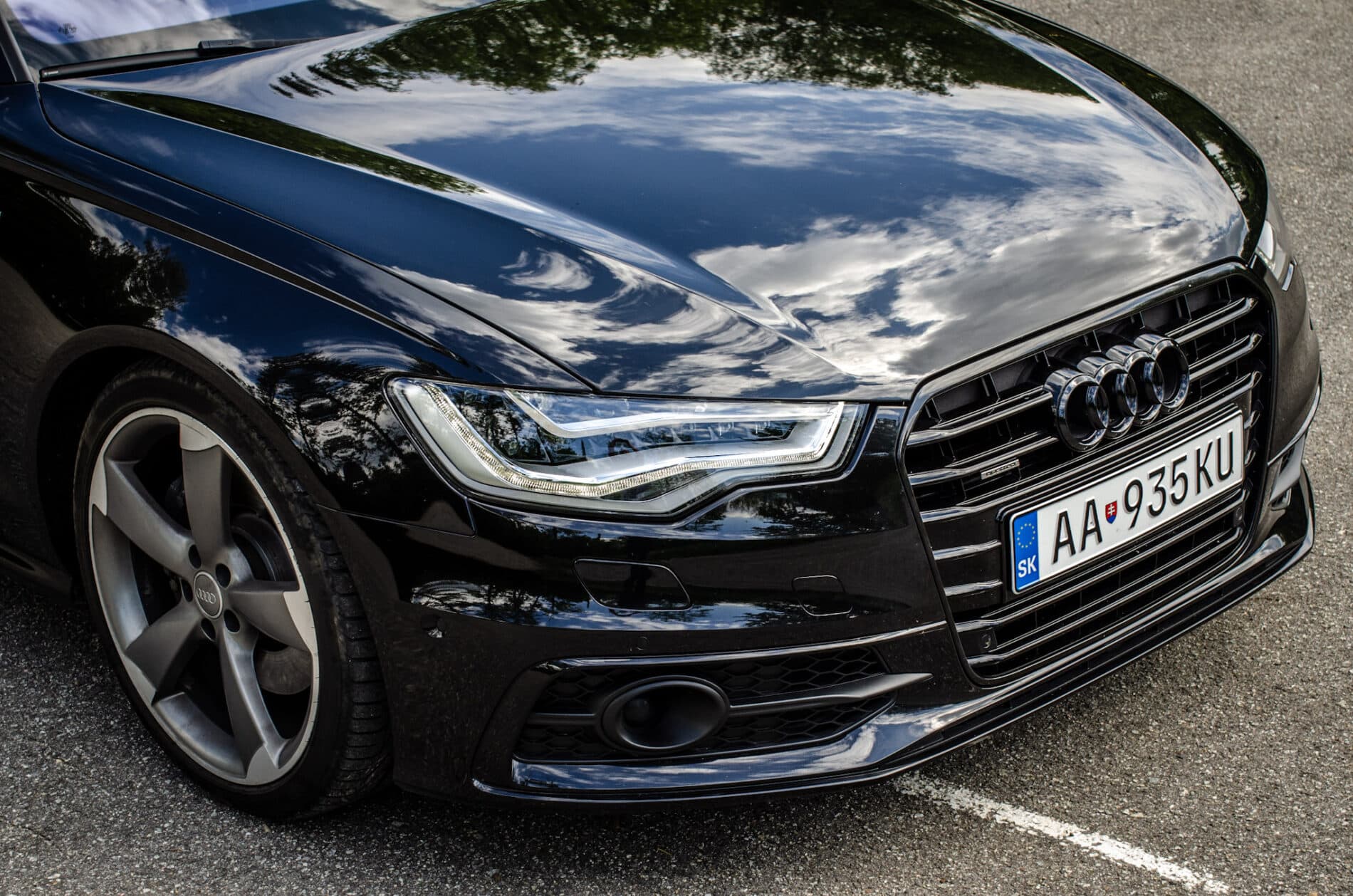 2014 AUDI A6, čierna kombi, 251 142 km