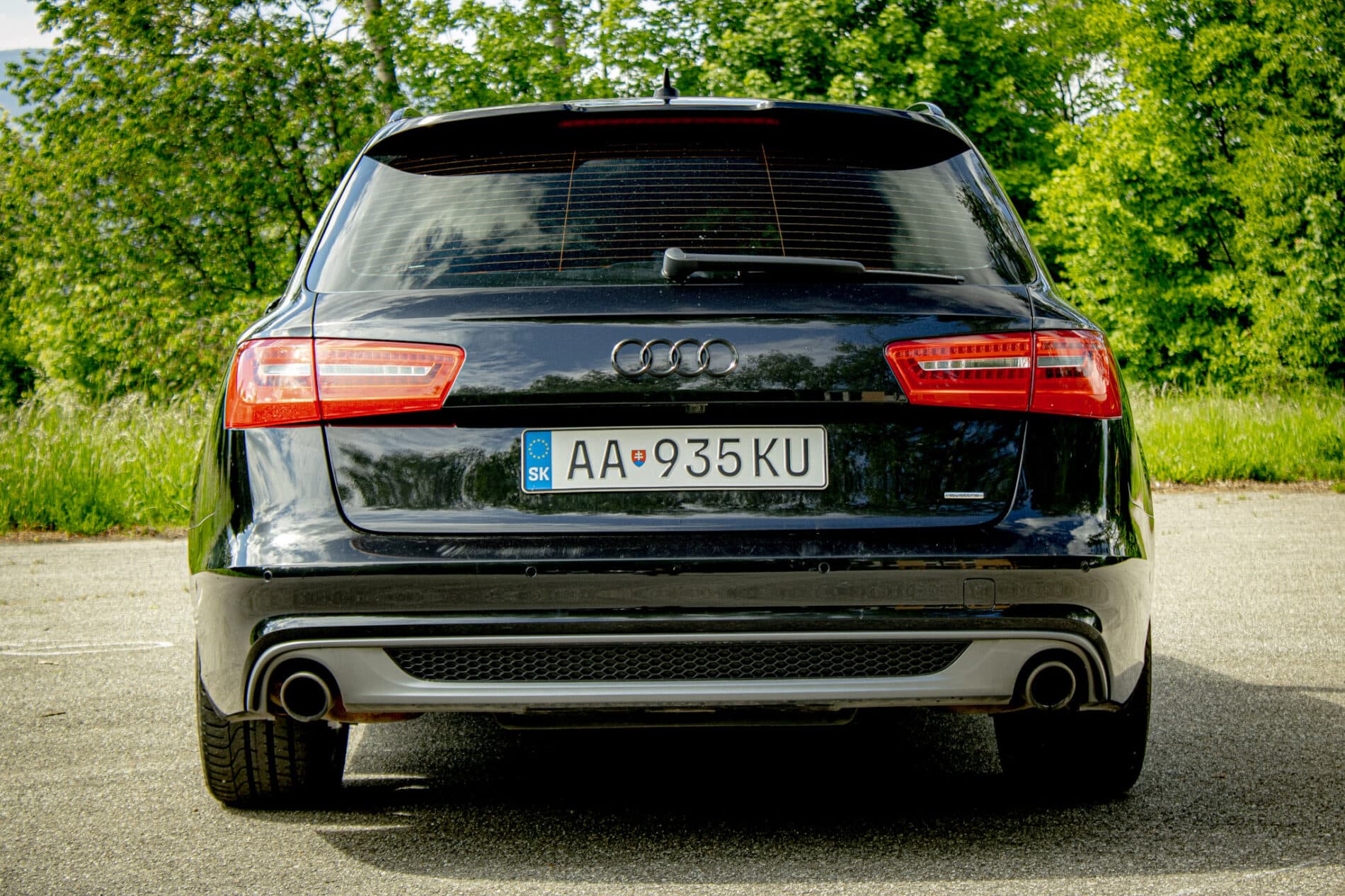 2014 AUDI A6, čierna kombi, 251 142 km