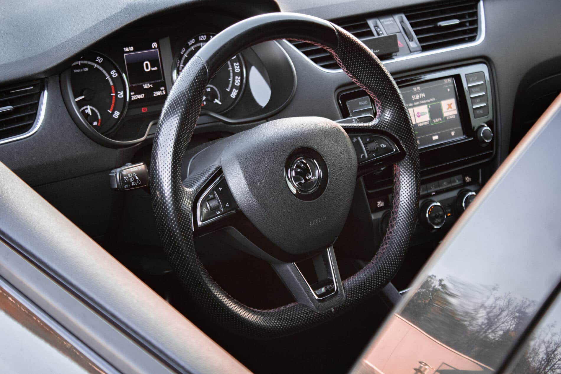 2016 Skoda Octavia RS, čierna sedan, 227 447 km
