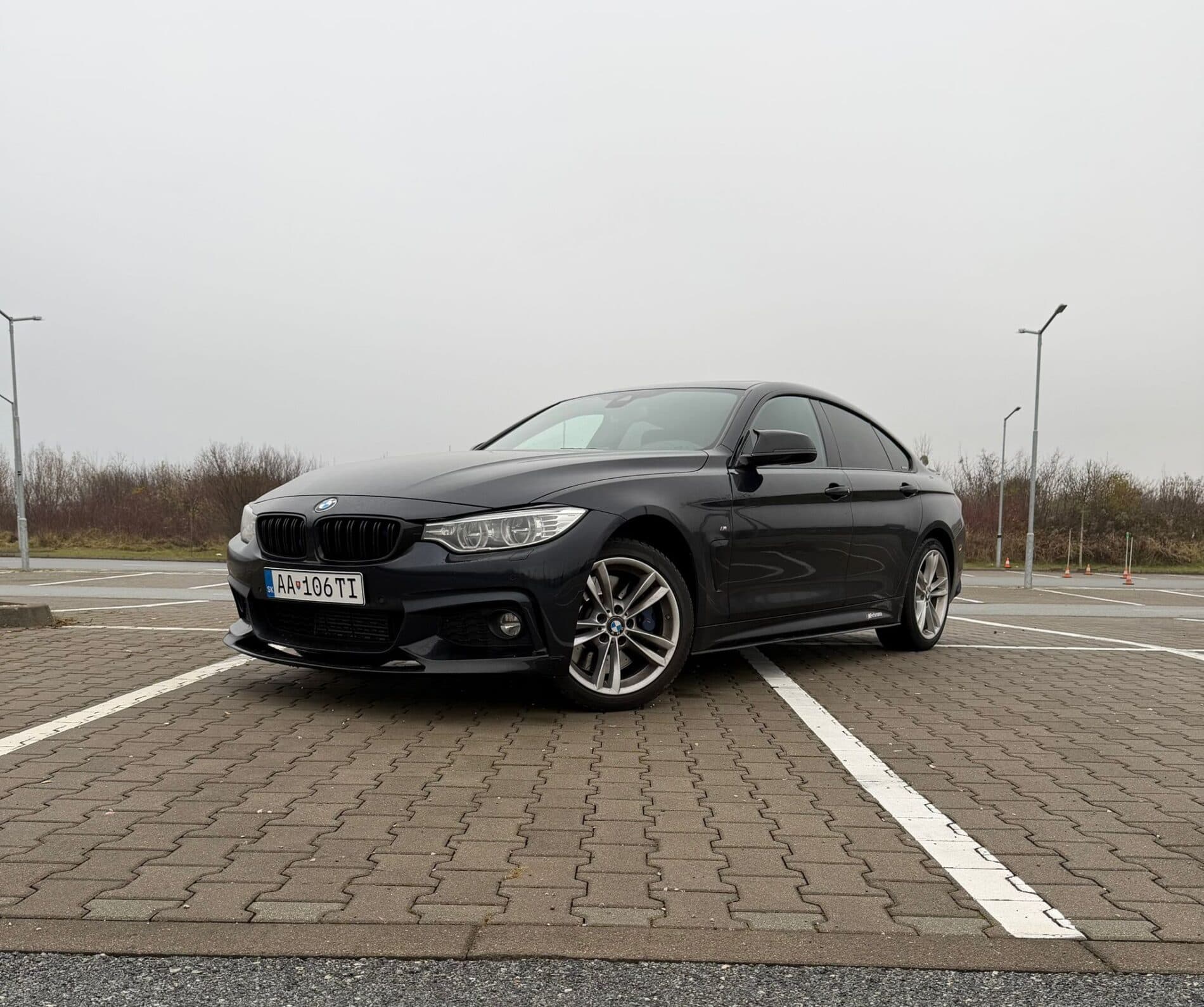 2016 BMW 435d, čierna kupé, 240 000 km