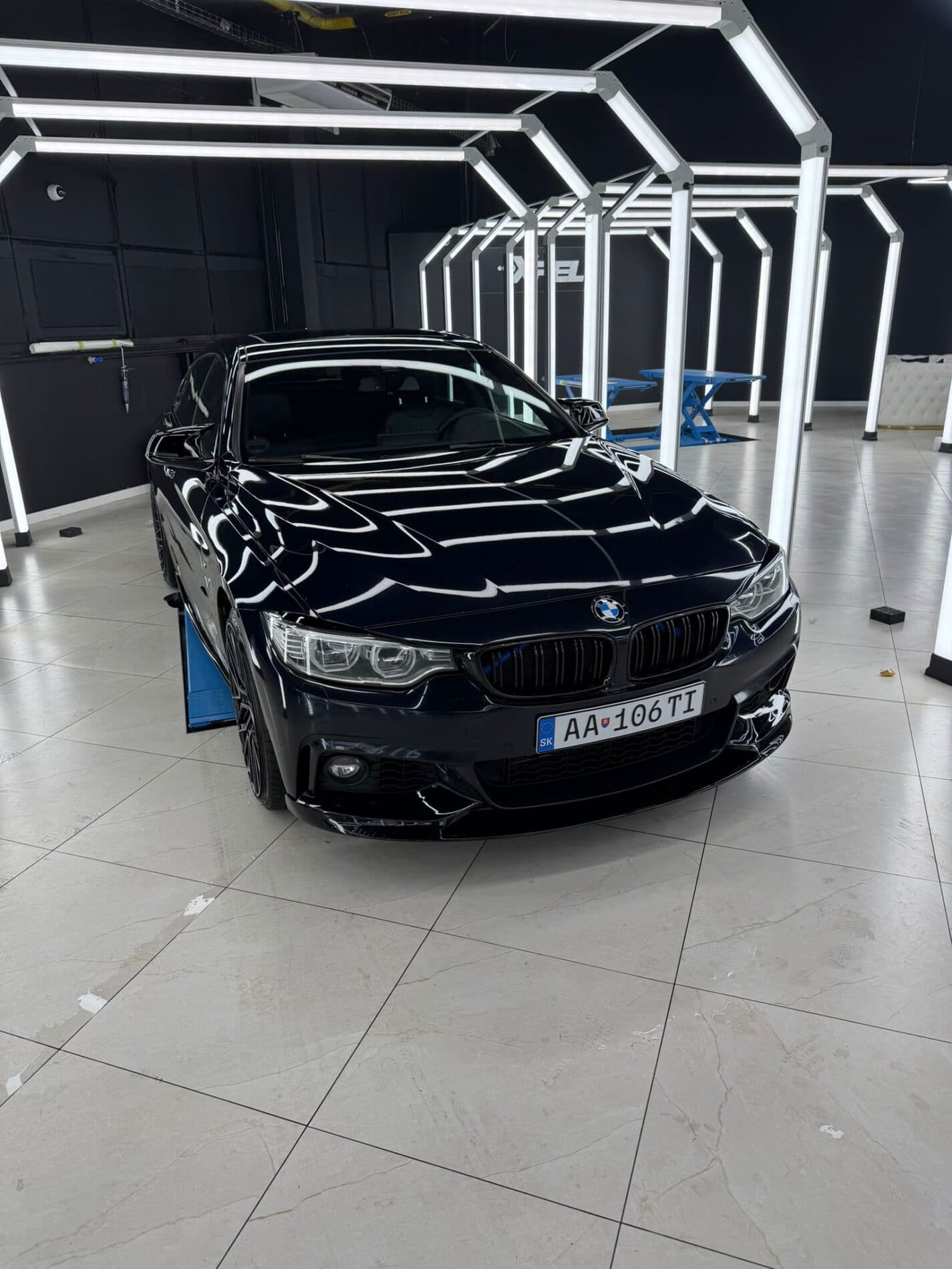 2016 BMW 435d, čierna kupé, 240 000 km