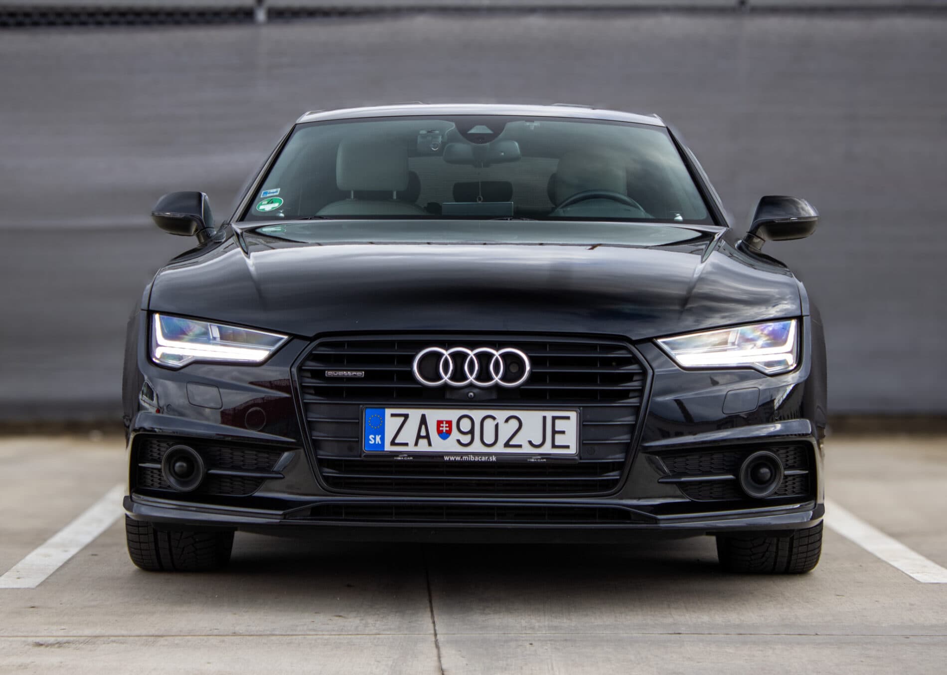 2017 AUDI A7, čierna hatchback, 95 370 km