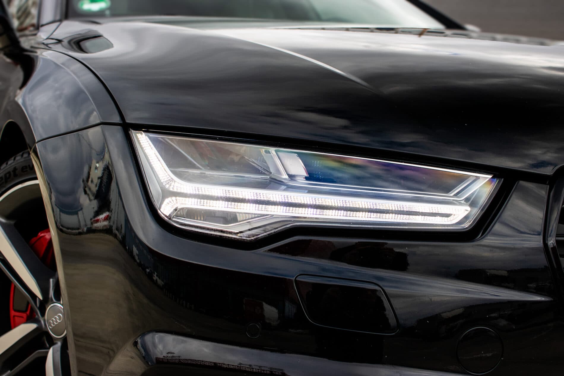 2017 AUDI A7, čierna hatchback, 95 370 km