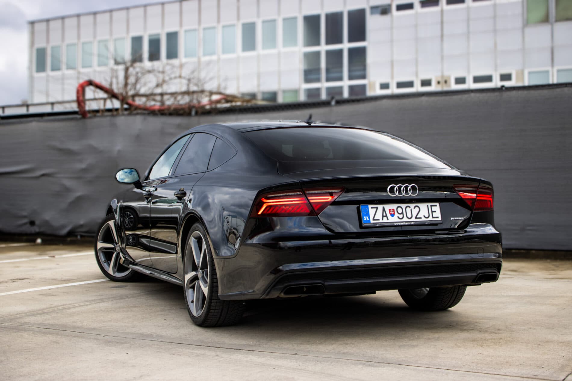 2017 AUDI A7, čierna hatchback, 95 370 km