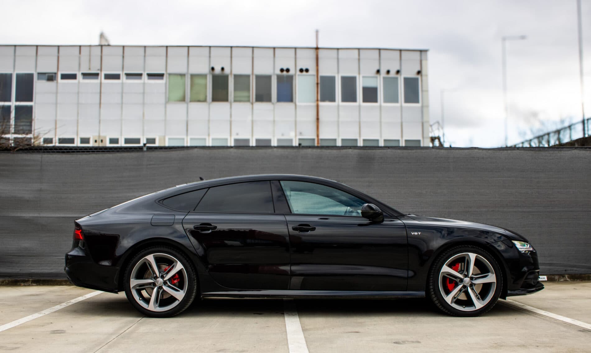 2017 AUDI A7, čierna hatchback, 95 370 km