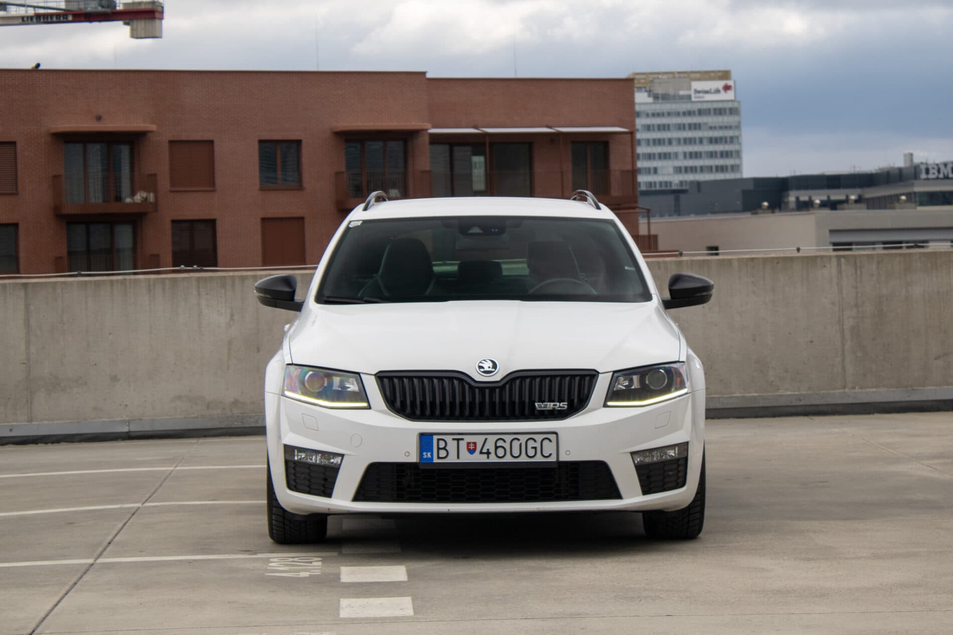 2013 Skoda Octavia RS, biela kombi, 222 175 km