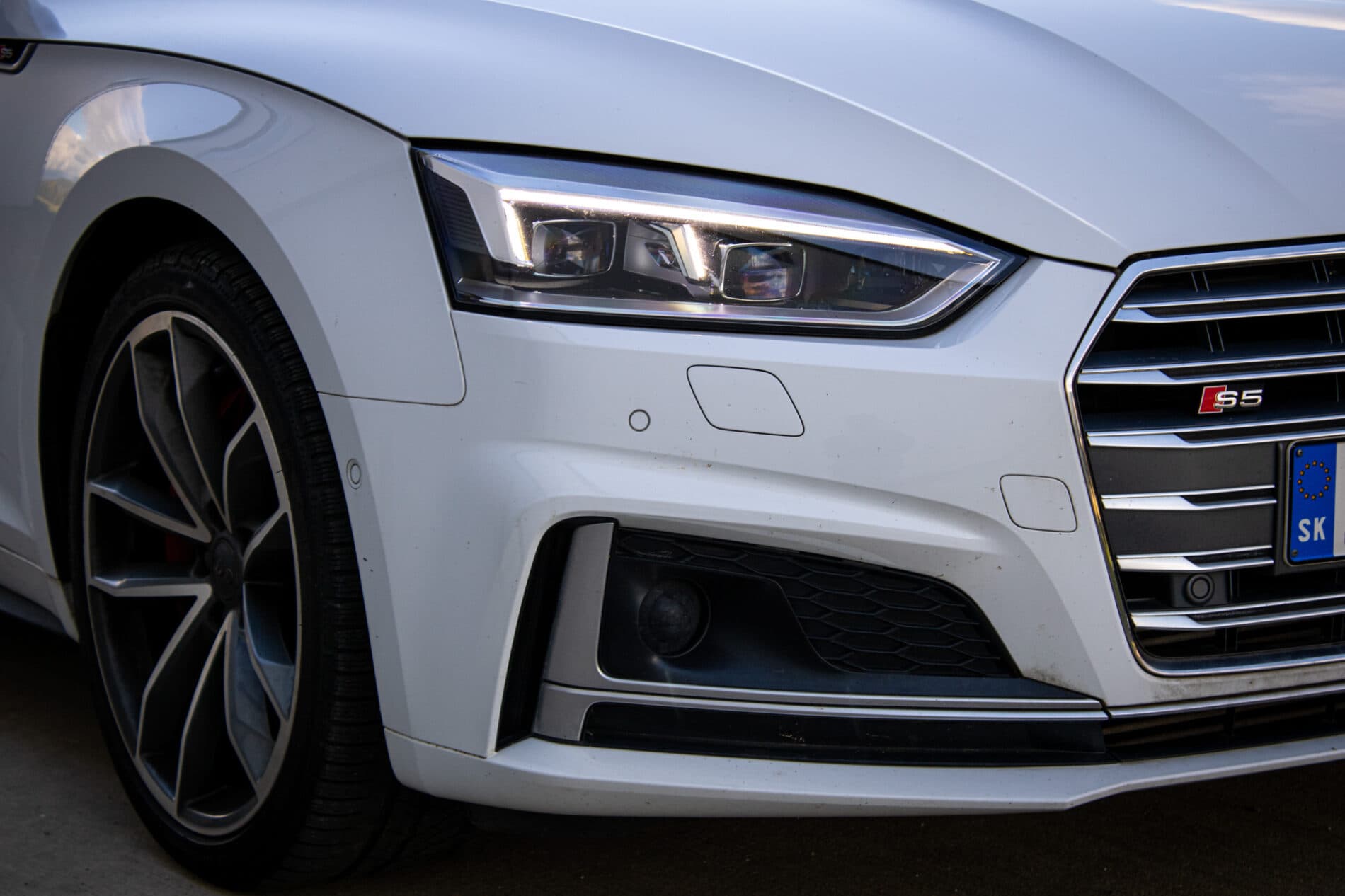 2016 AUDI S5, biela kupé, 62 493 km