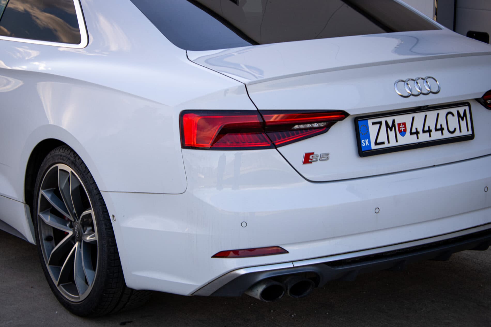 2016 AUDI S5, biela kupé, 62 493 km