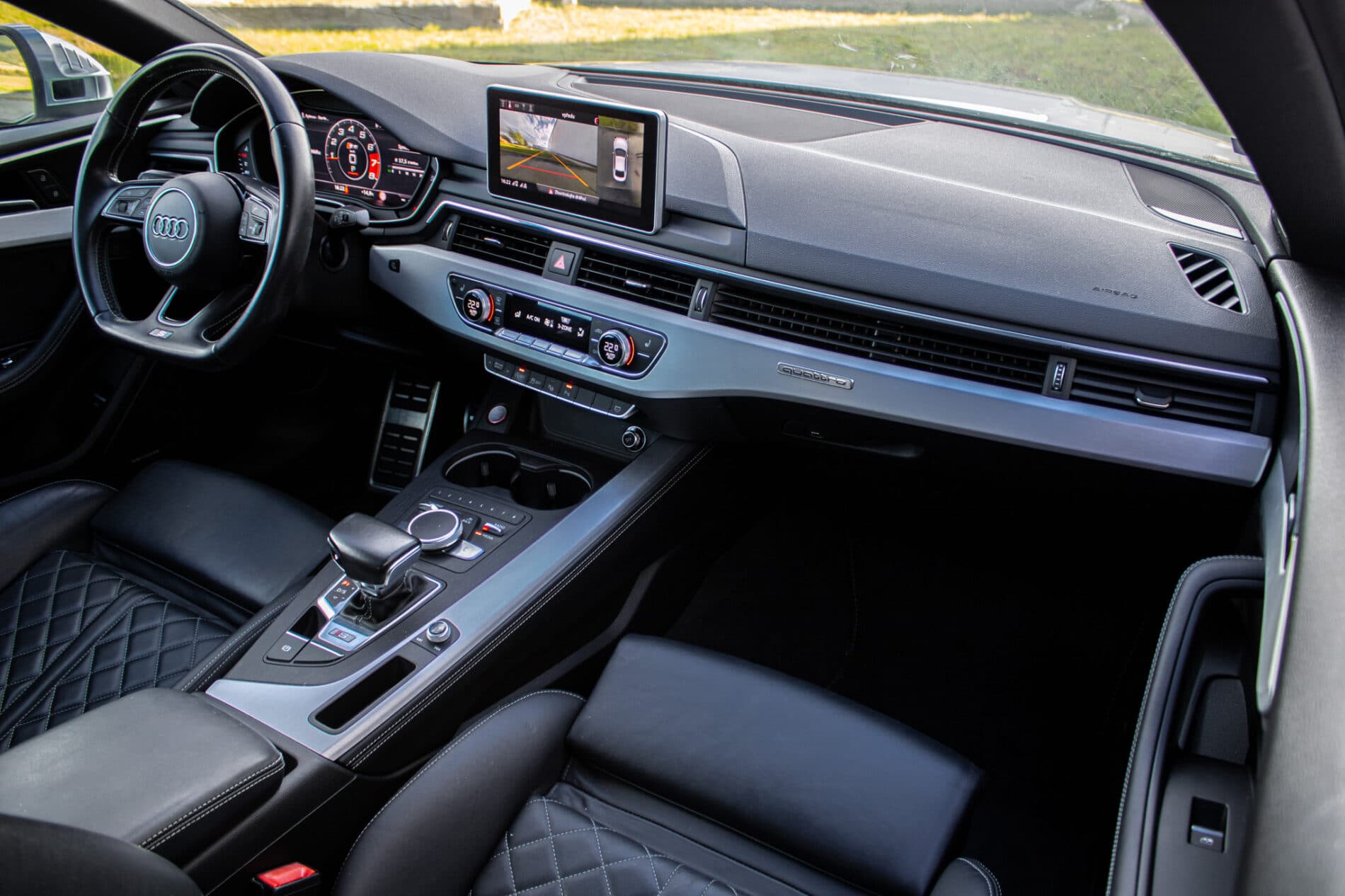 2016 AUDI S5, biela kupé, 62 493 km