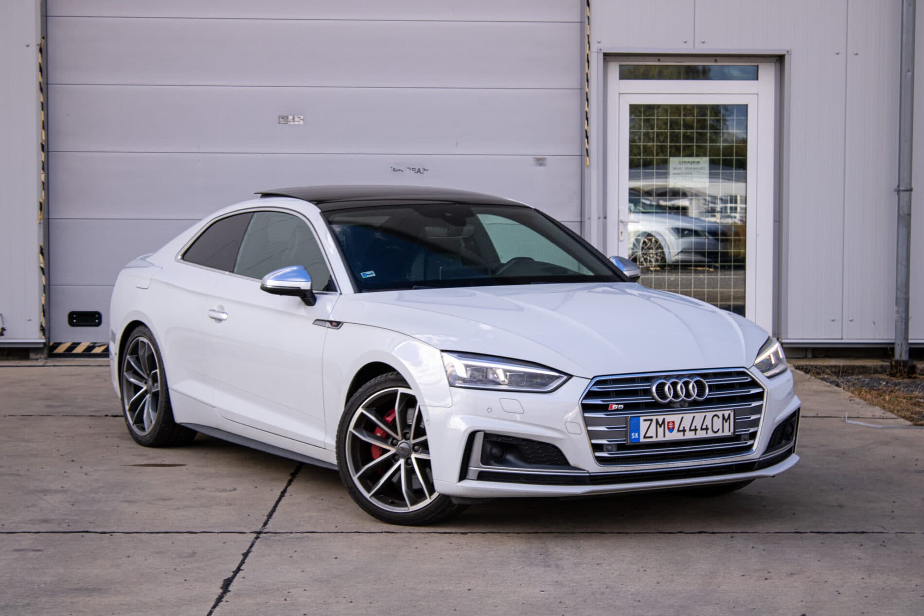 2016 AUDI S5, biela kupé, 62 493 km