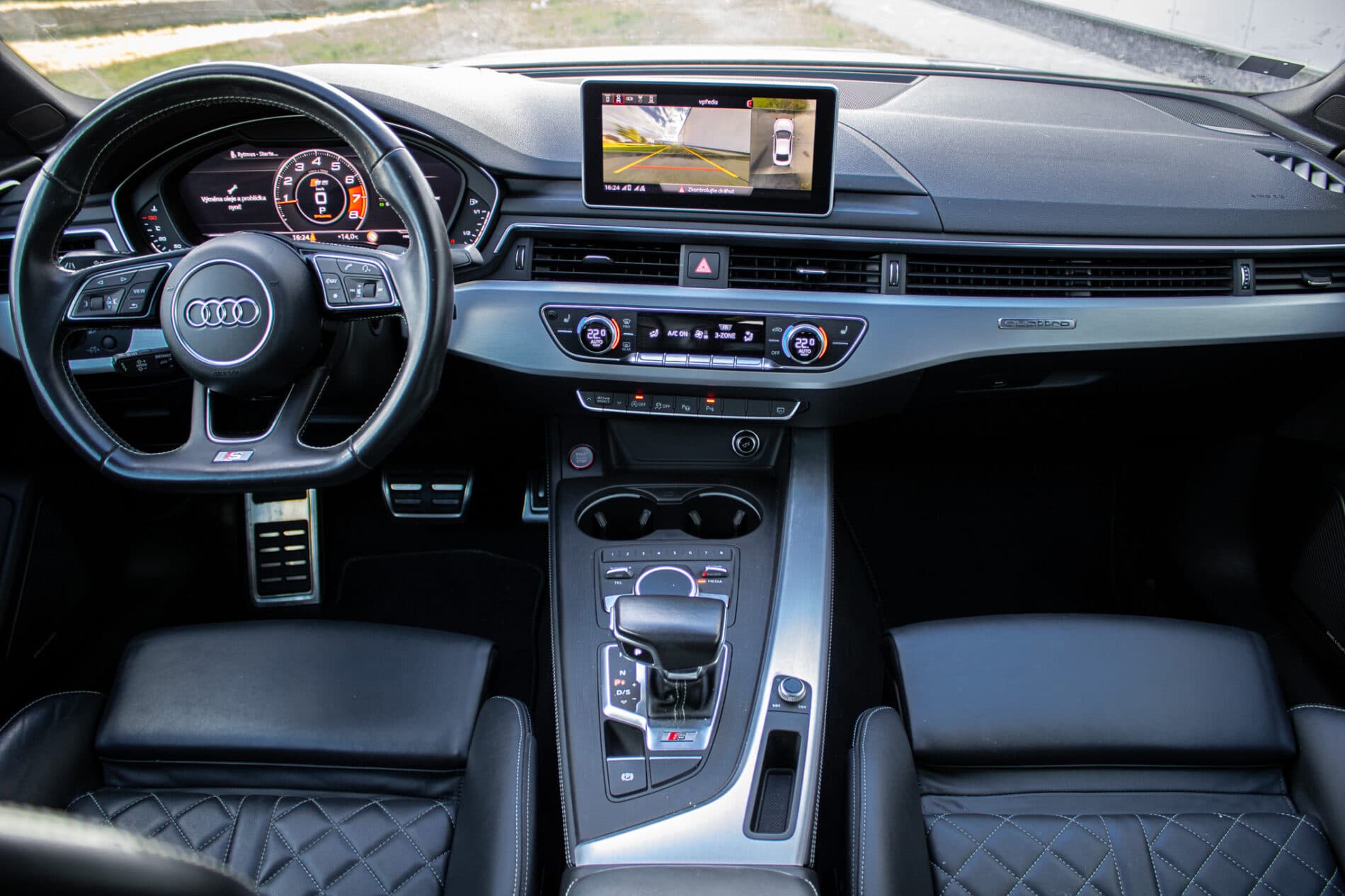 2016 AUDI S5, biela kupé, 62 493 km