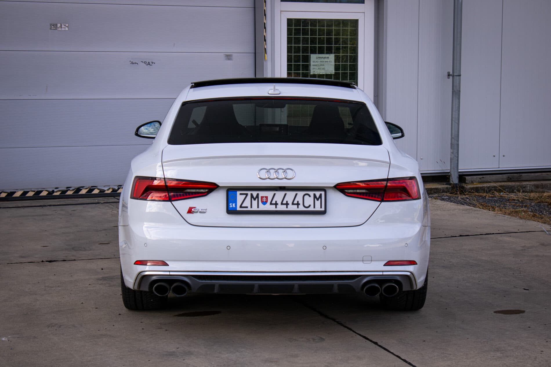 2016 AUDI S5, biela kupé, 62 493 km