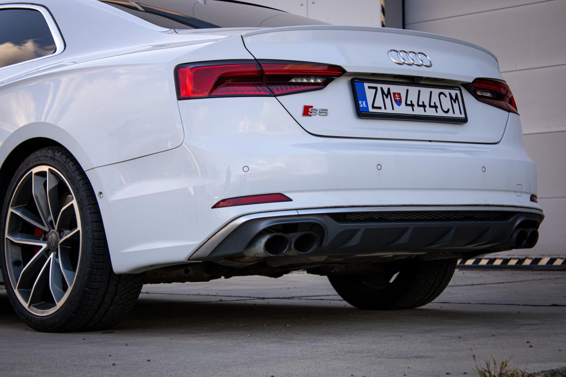 2016 AUDI S5, biela kupé, 62 493 km