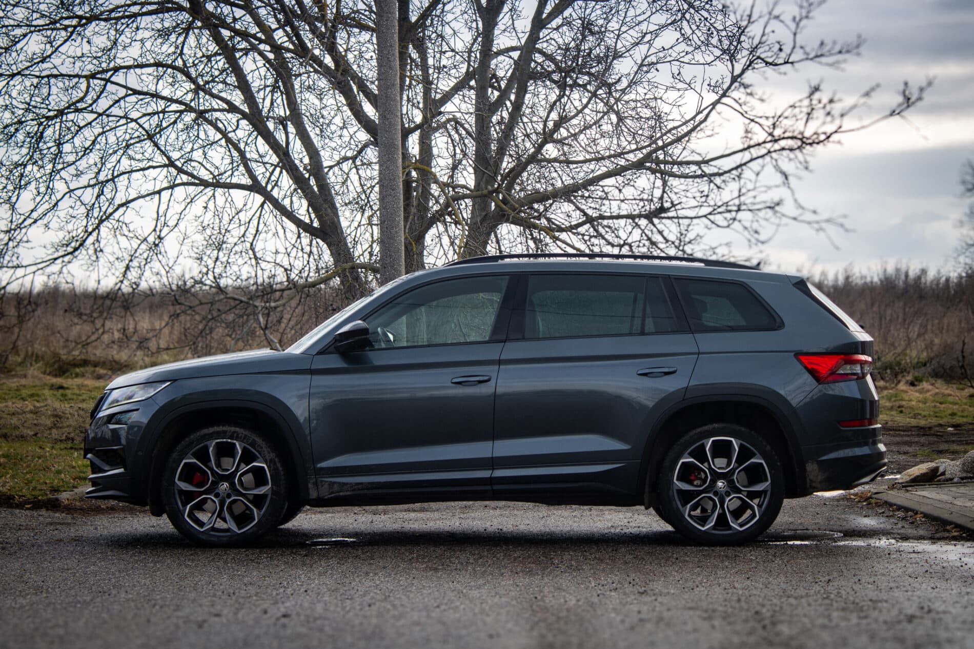 2019 Skoda Kodiaq RS, sivá suv, 156 069 km