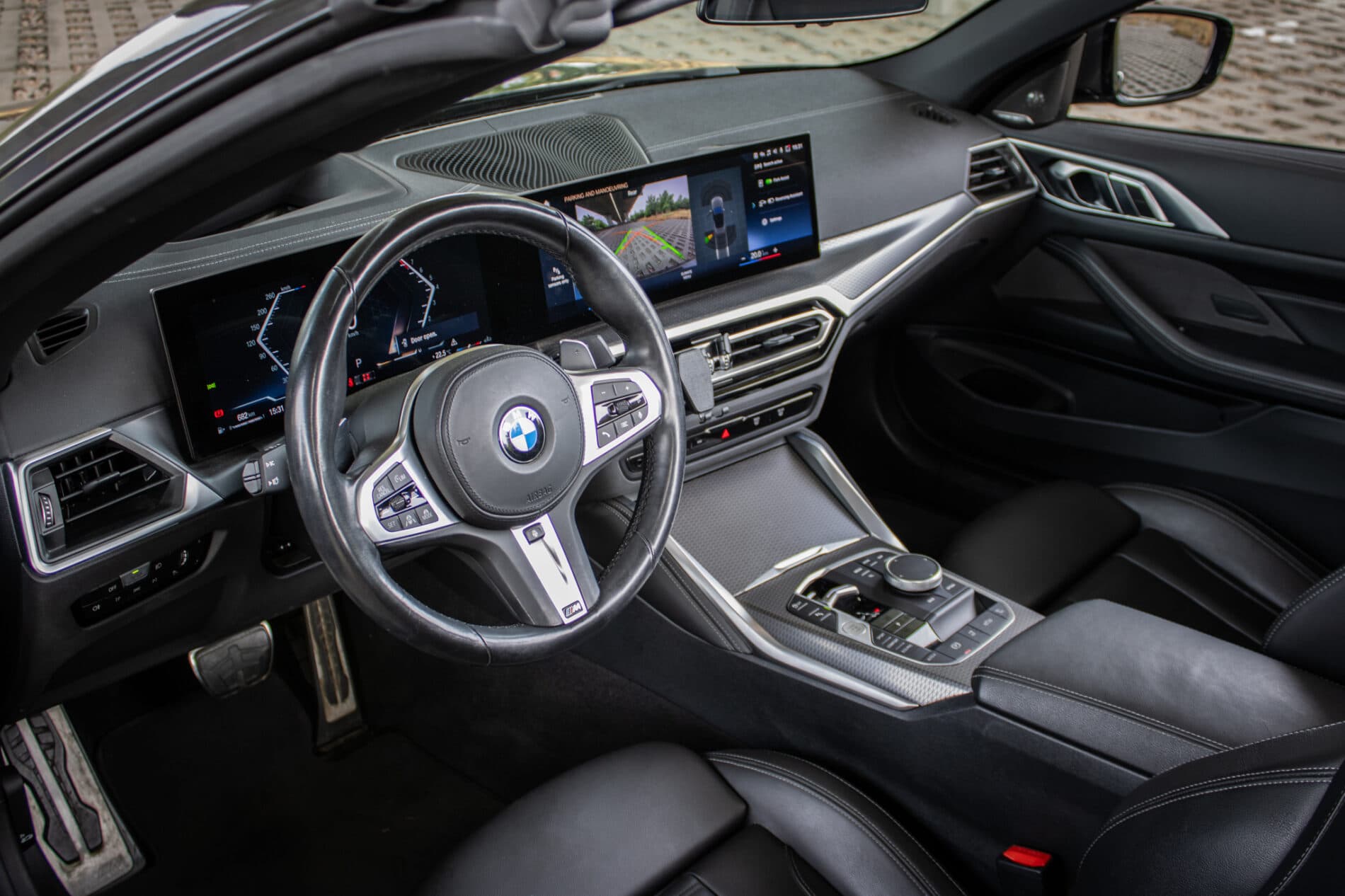 2023 BMW M440i, sivá kabriolet, 23 747 km