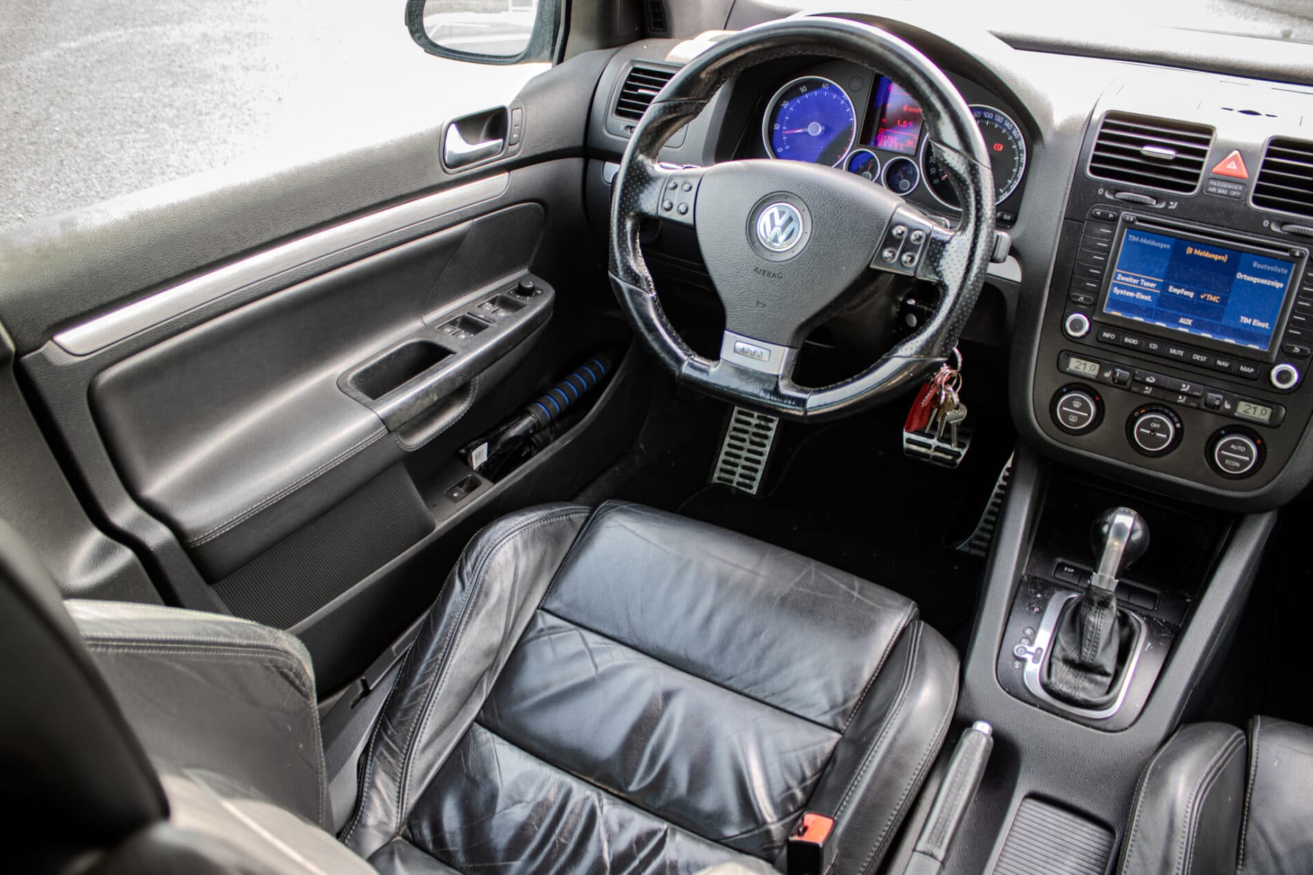 2005 Volkswagen Golf GTI, čierna hatchback, 231 763 km