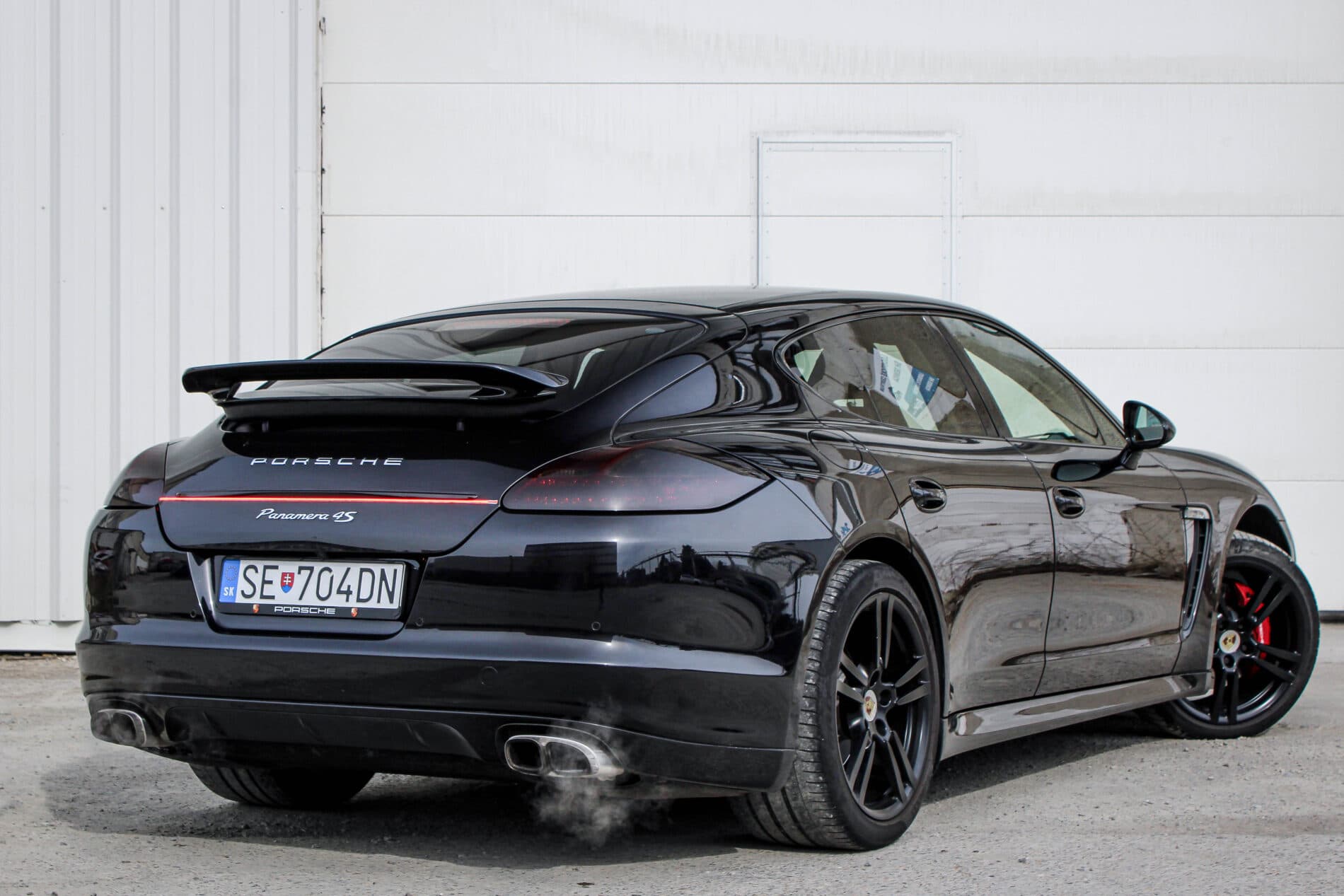 2010 Porsche Panamera S / 4S, čierna sedan, 264 126 km