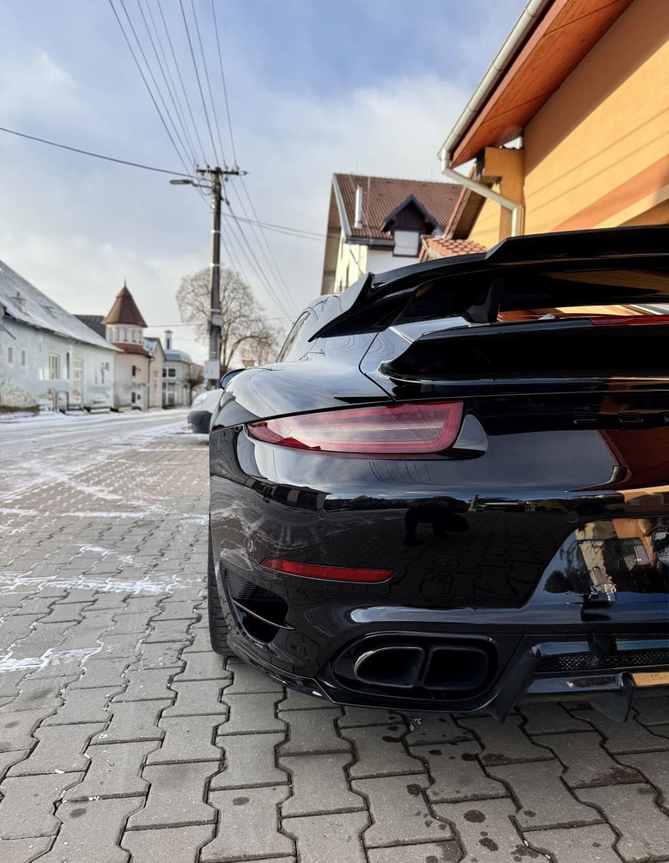 2014 Porsche 991 Turbo TechArt, čierna kupé, 78 955 km