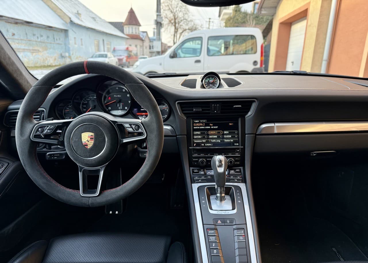 2014 Porsche 991 Turbo TechArt, čierna kupé, 78 955 km