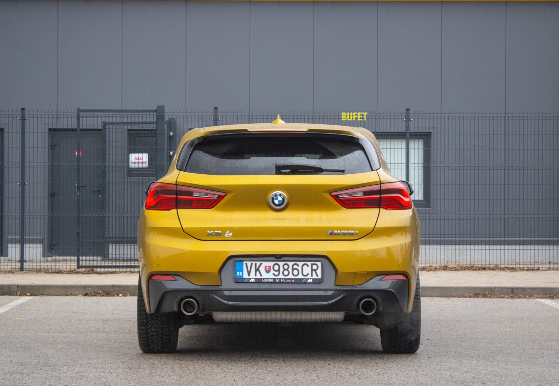 2019 BMW X2 M35i, žltá suv, 50 639 km