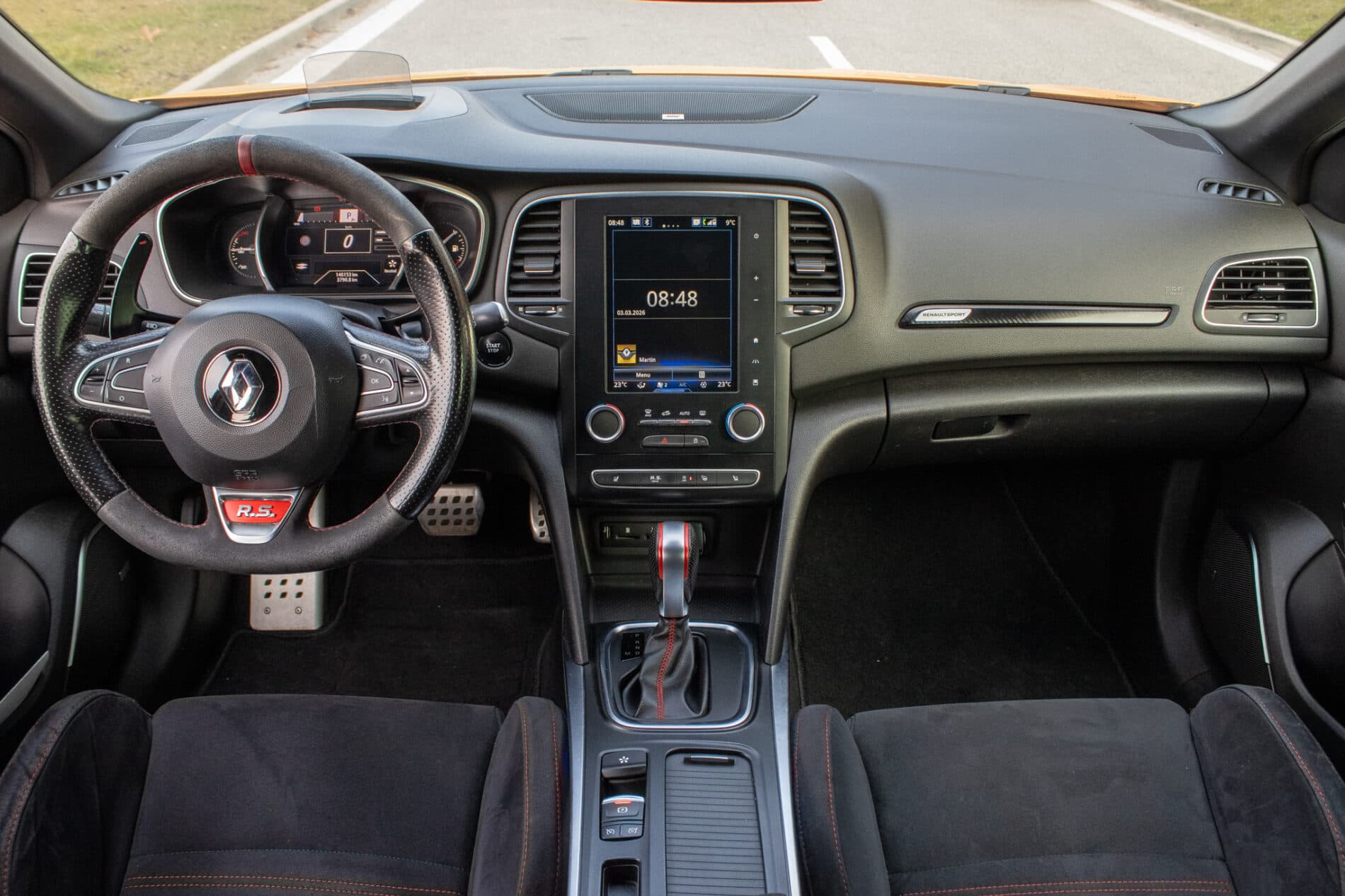 2018 Renault Mégane RS, oranžová hatchback, 146 153 km