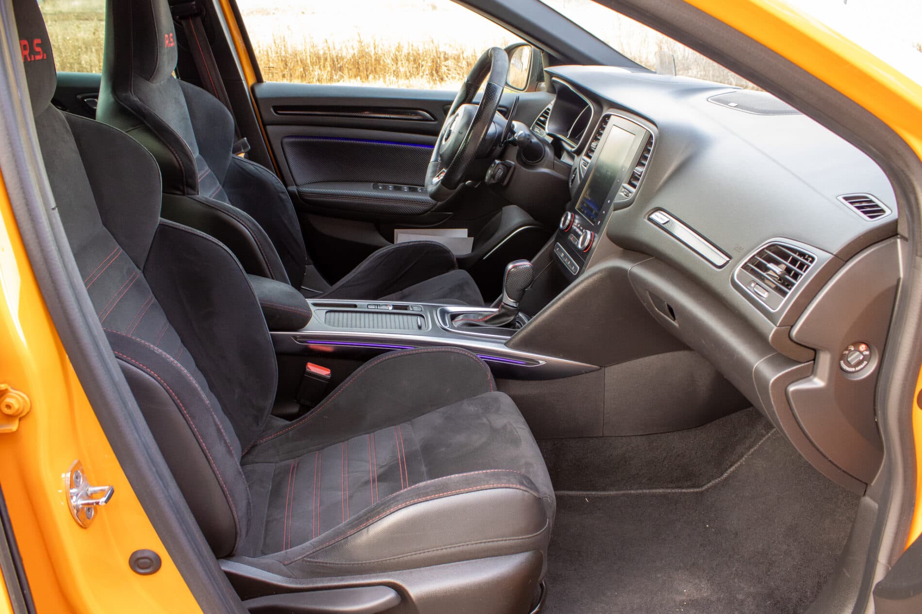 2018 Renault Mégane RS, oranžová hatchback, 146 153 km