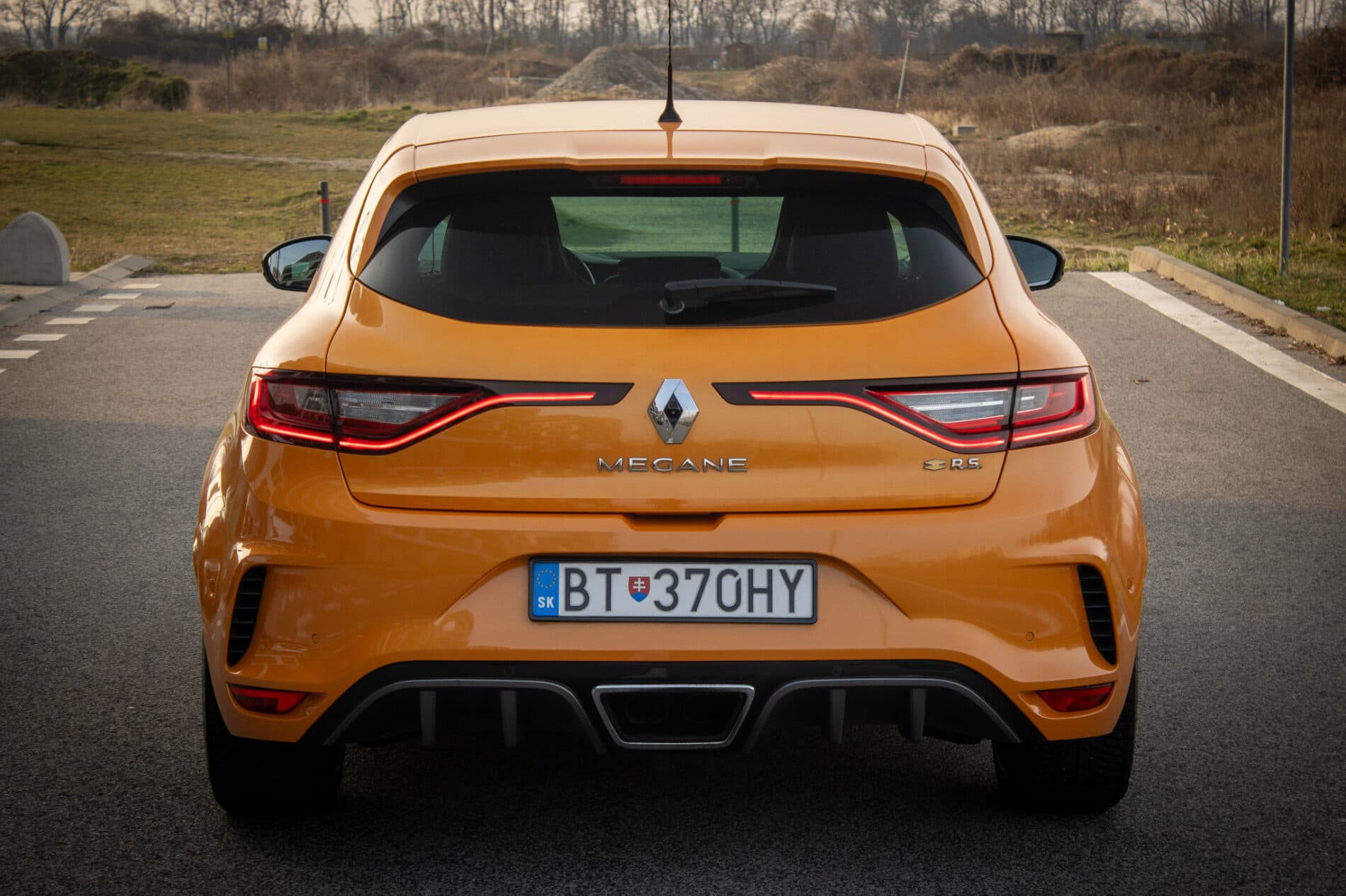 2018 Renault Mégane RS, oranžová hatchback, 146 153 km