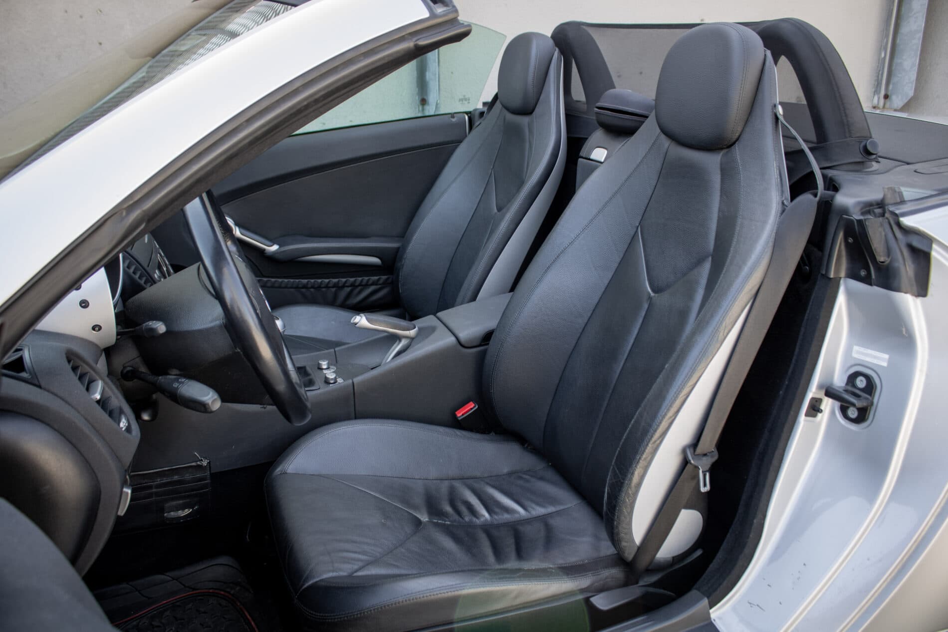 2006 Mercedes-Benz SLK 200 Komp., strieborná kabriolet, 87 500 km