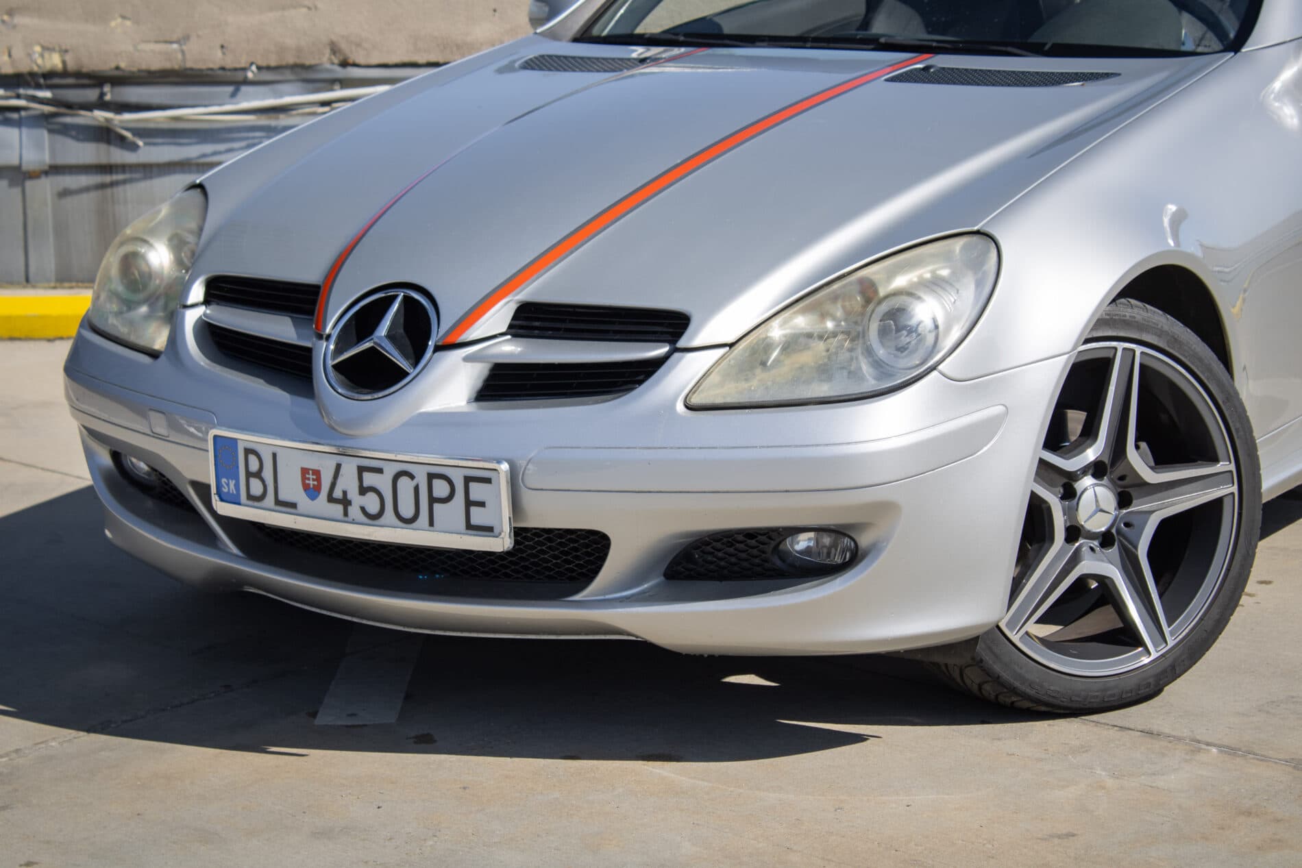 2006 Mercedes-Benz SLK 200 Komp., strieborná kabriolet, 87 500 km