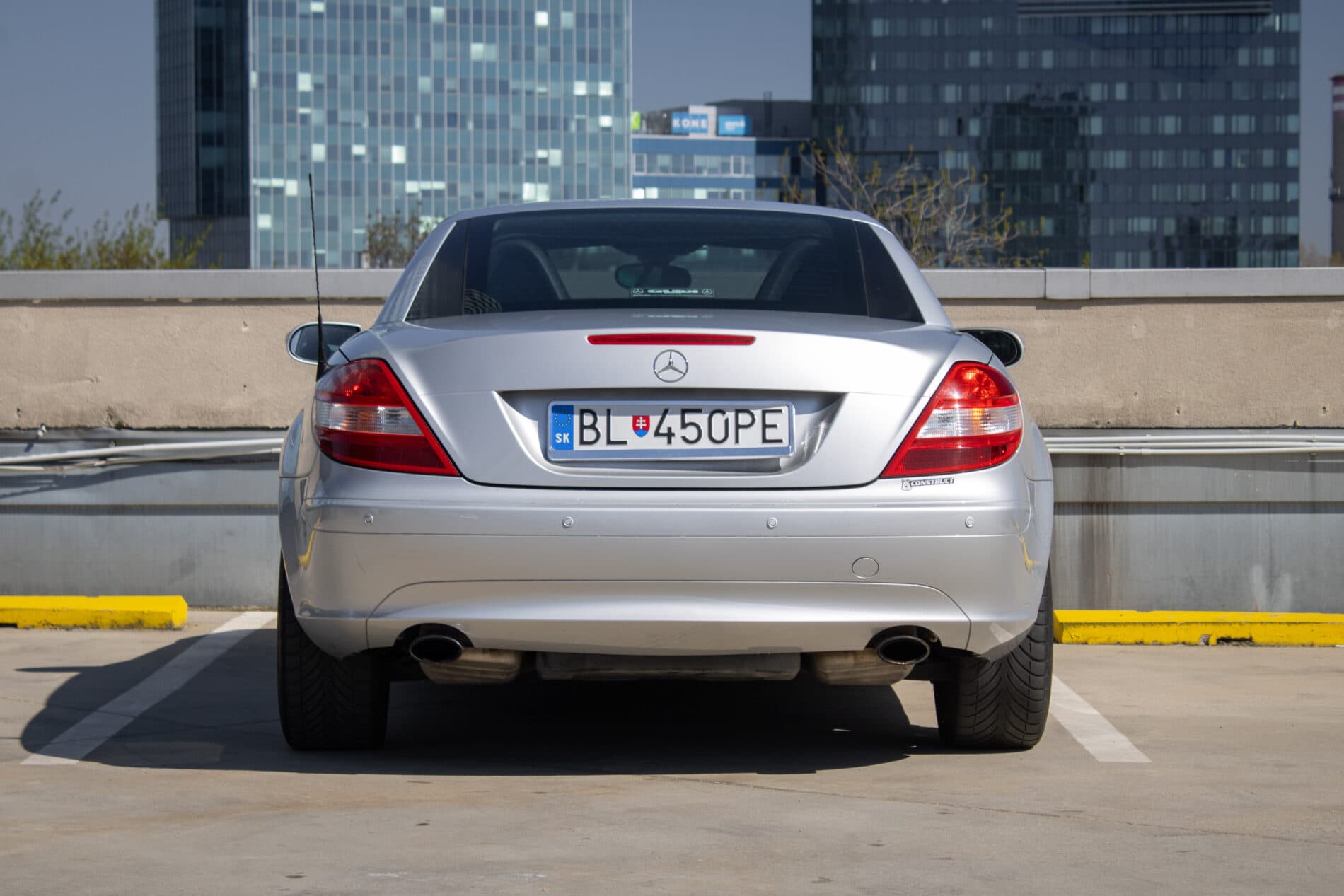 2006 Mercedes-Benz SLK 200 Komp., strieborná kabriolet, 87 500 km