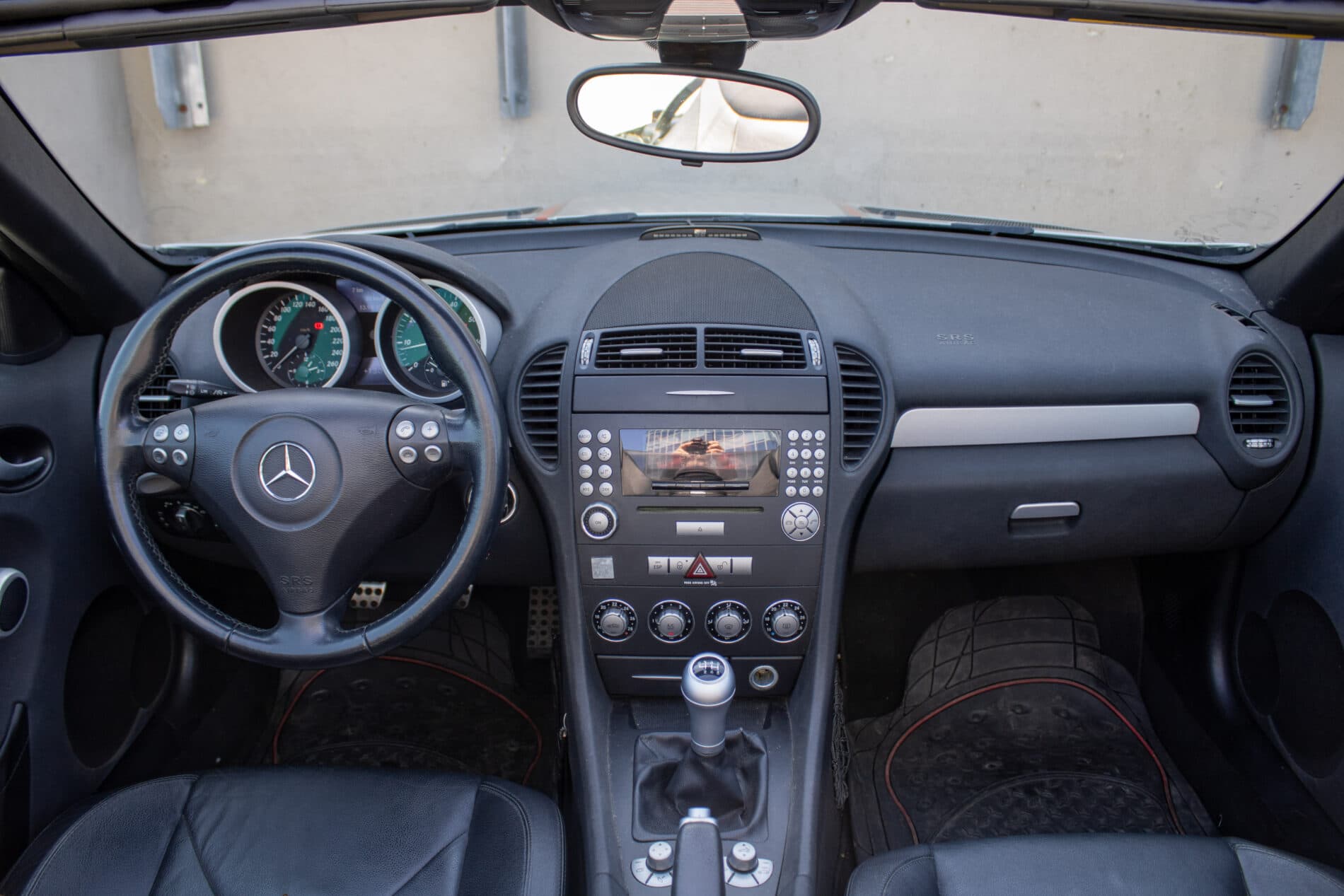2006 Mercedes-Benz SLK 200 Komp., strieborná kabriolet, 87 500 km