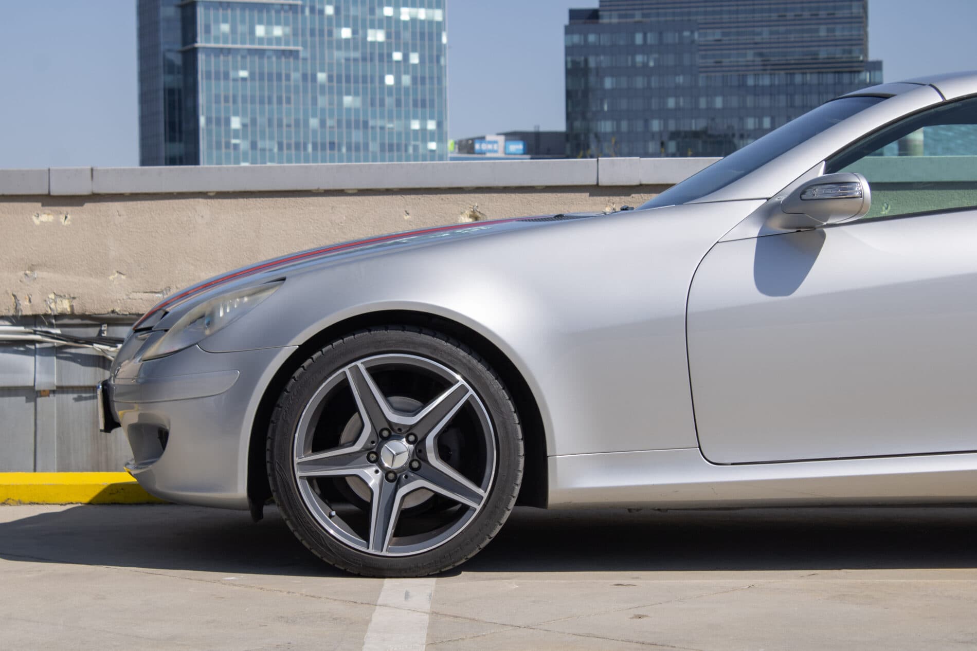 2006 Mercedes-Benz SLK 200 Komp., strieborná kabriolet, 87 500 km