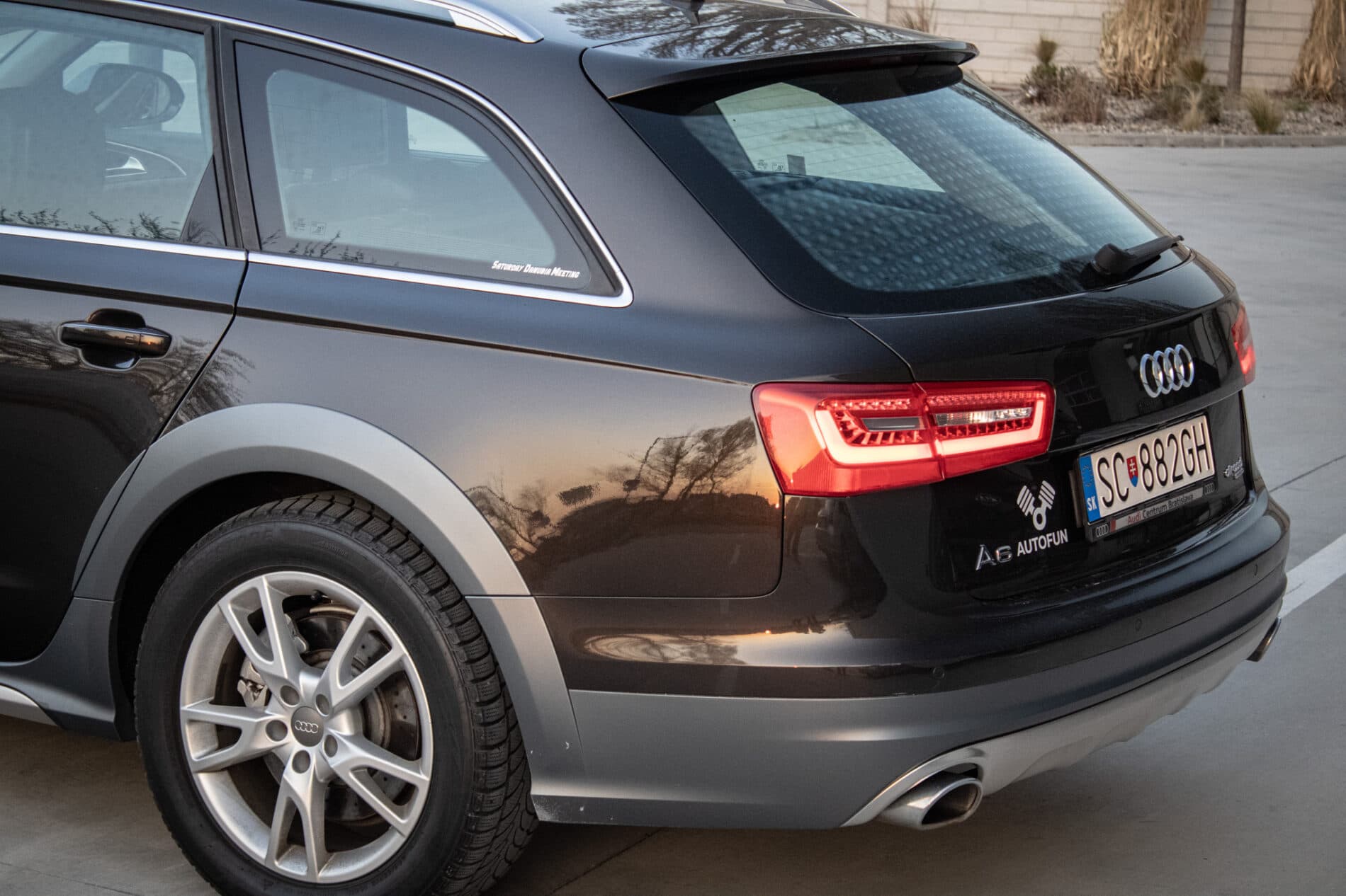 2013 AUDI A6, hnedá kombi, 284 418 km