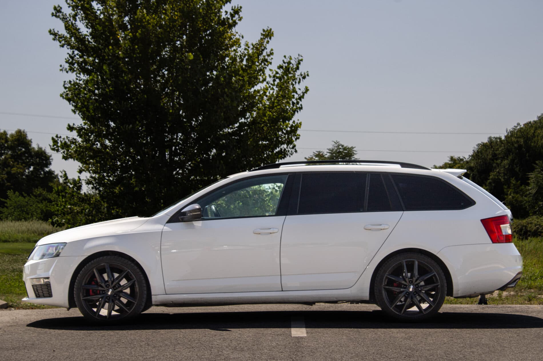 2014 Skoda Octavia RS, biela kombi, 171 532 km