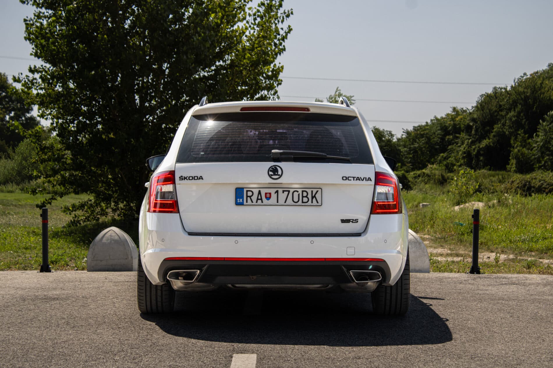2014 Skoda Octavia RS, biela kombi, 171 532 km