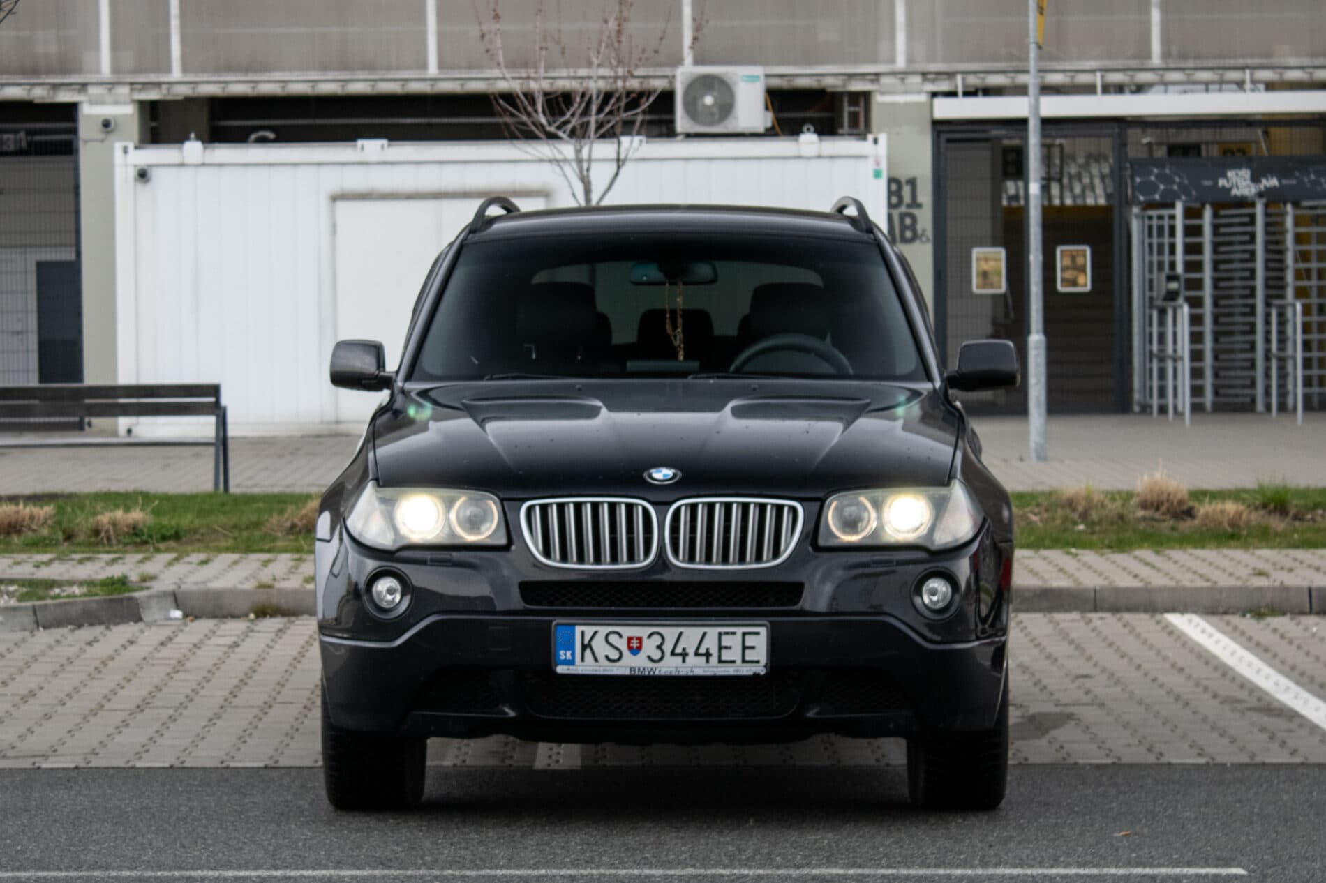 2008 BMW X3 35d, čierna suv, 273 392 km