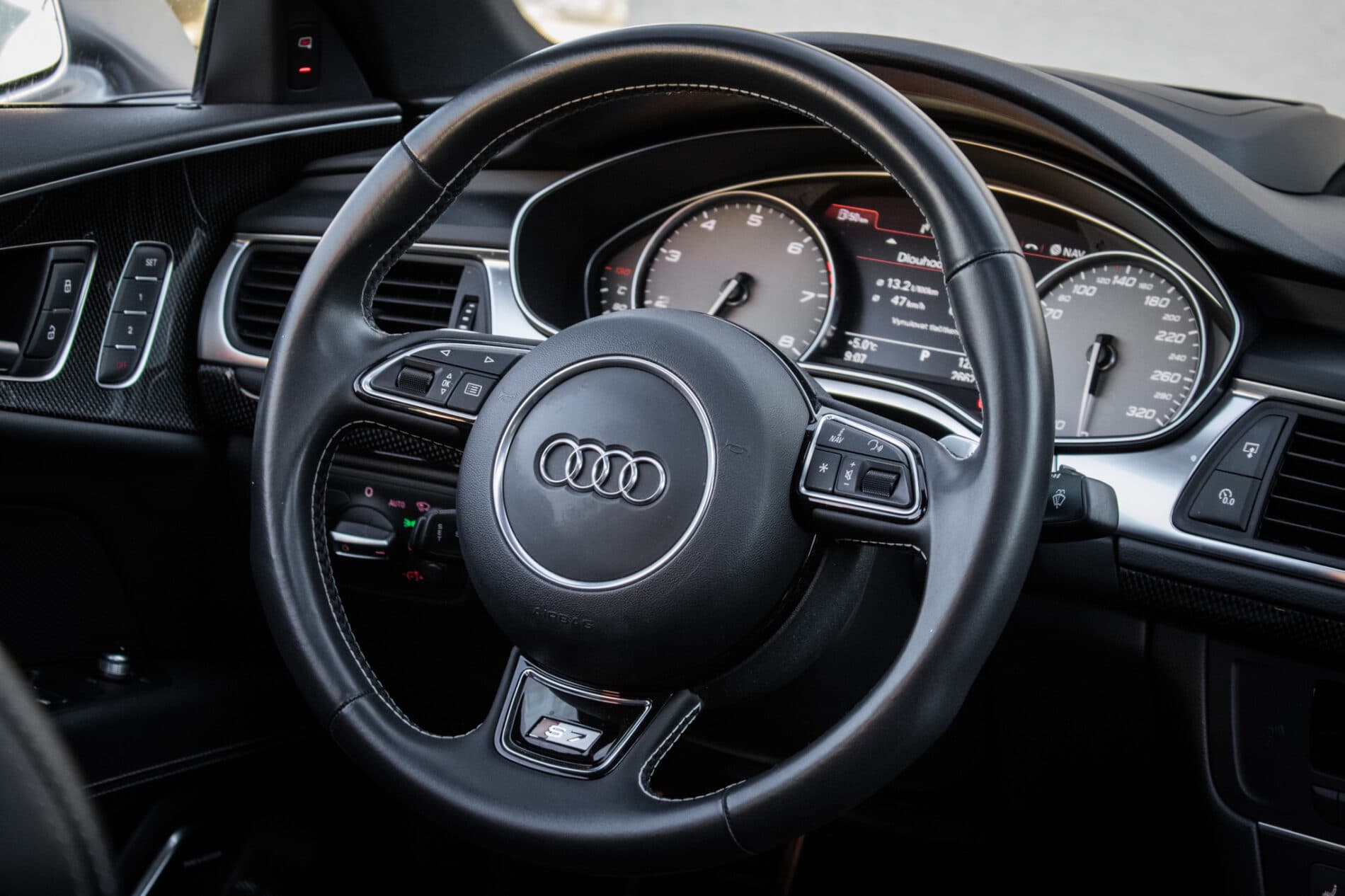 2013 AUDI S7, biela, 266 276 km