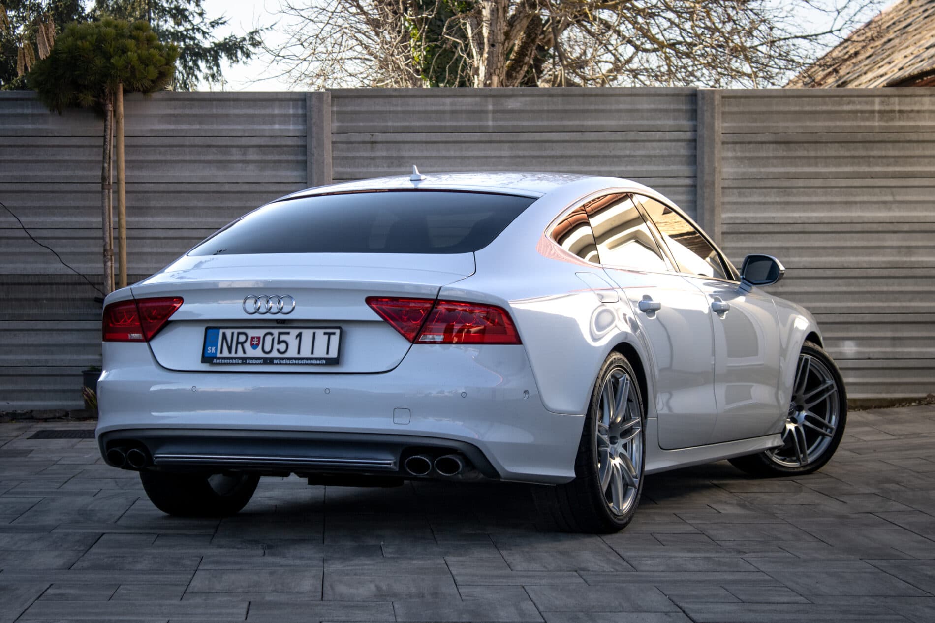2013 AUDI S7, biela, 266 276 km
