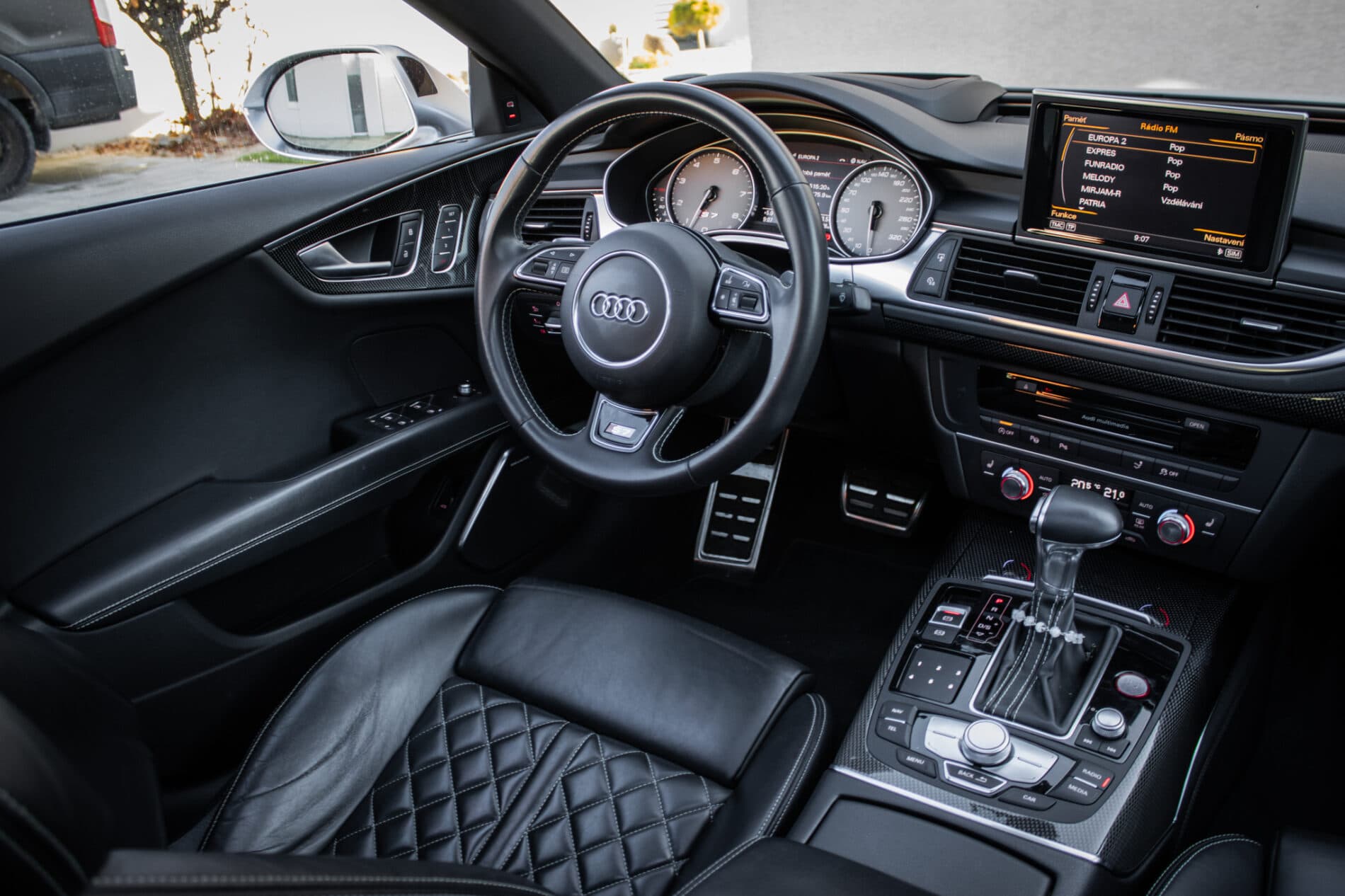 2013 AUDI S7, biela, 266 276 km