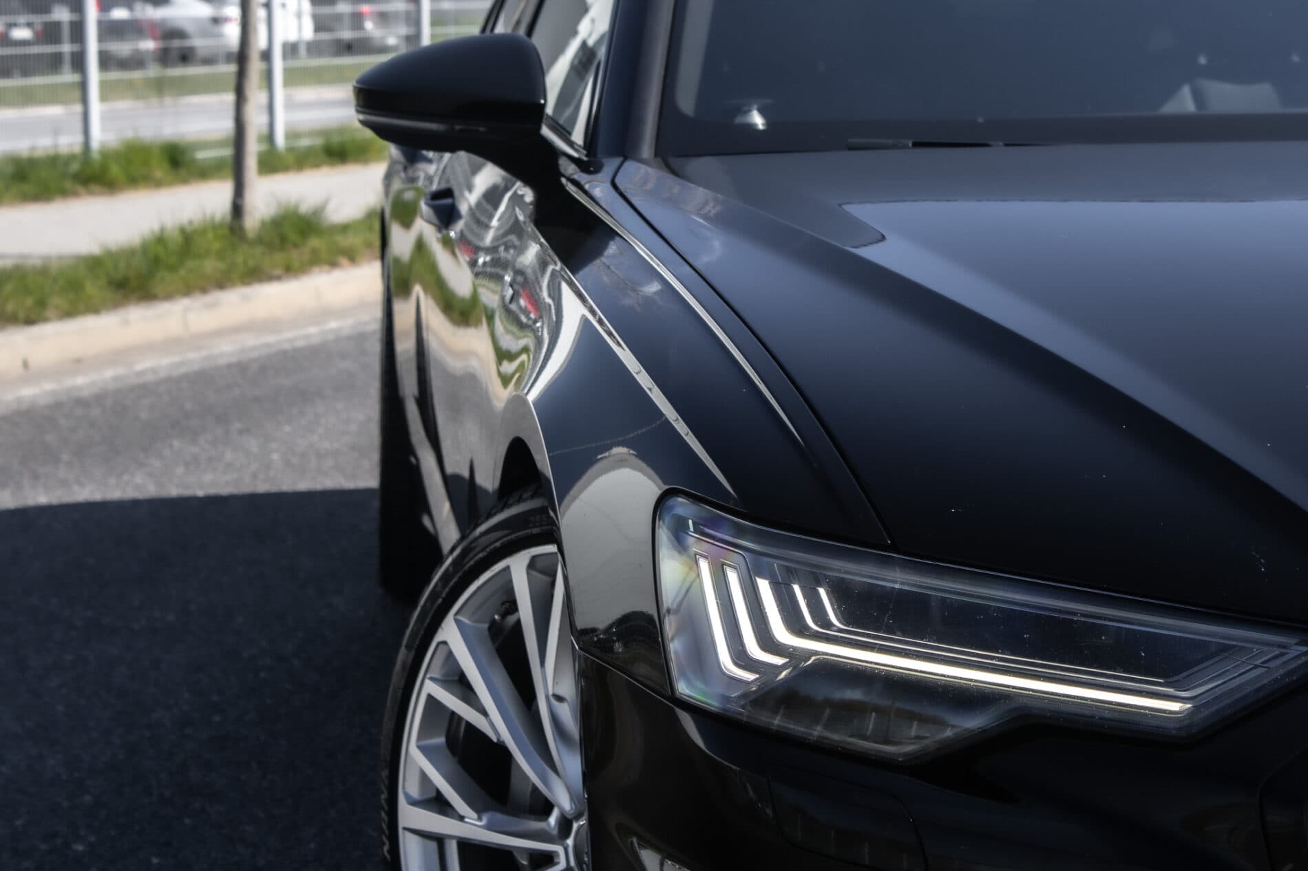 2018 AUDI A6, čierna sedan, 239 850 km