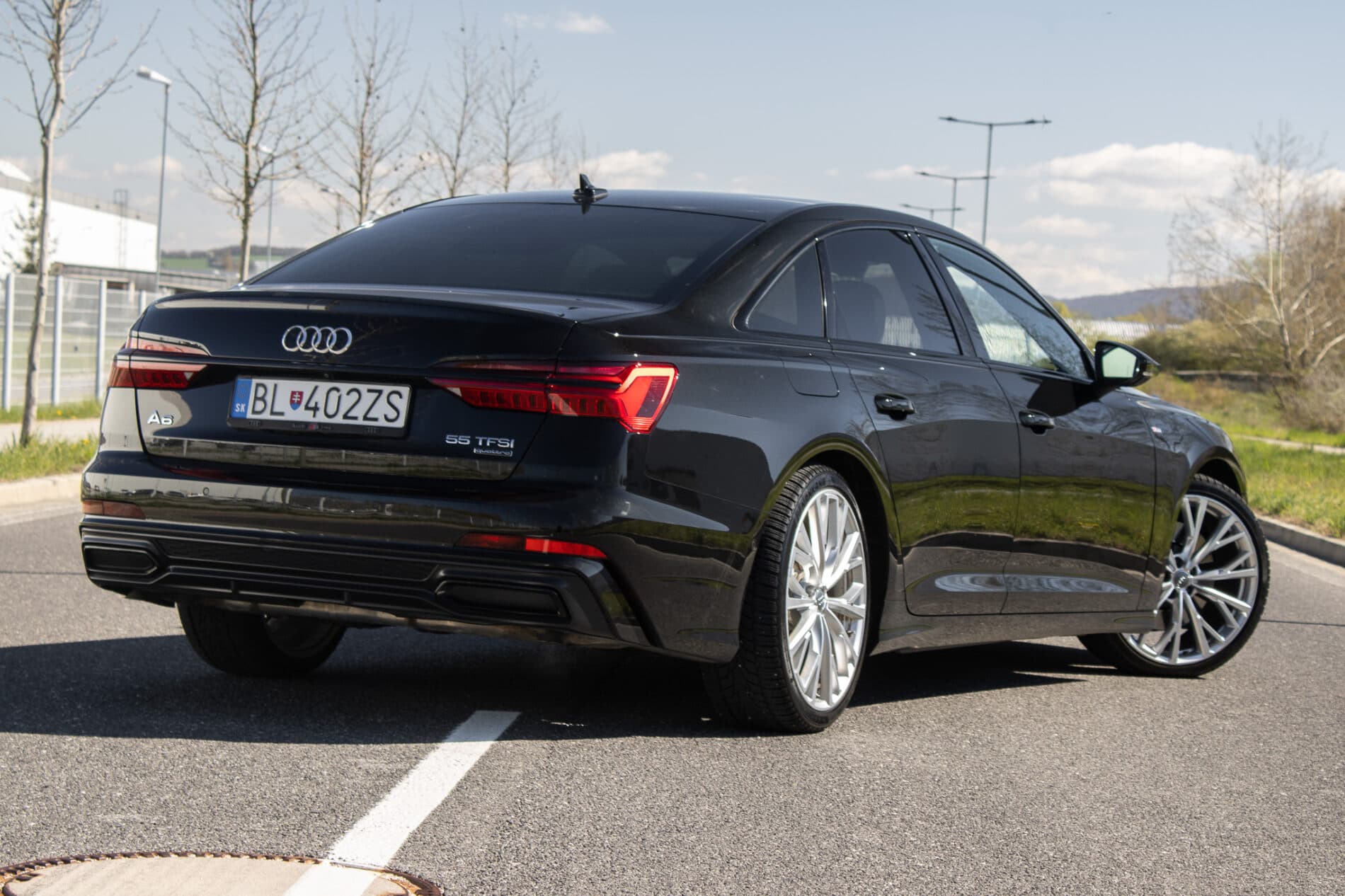 2018 AUDI A6, čierna sedan, 239 850 km