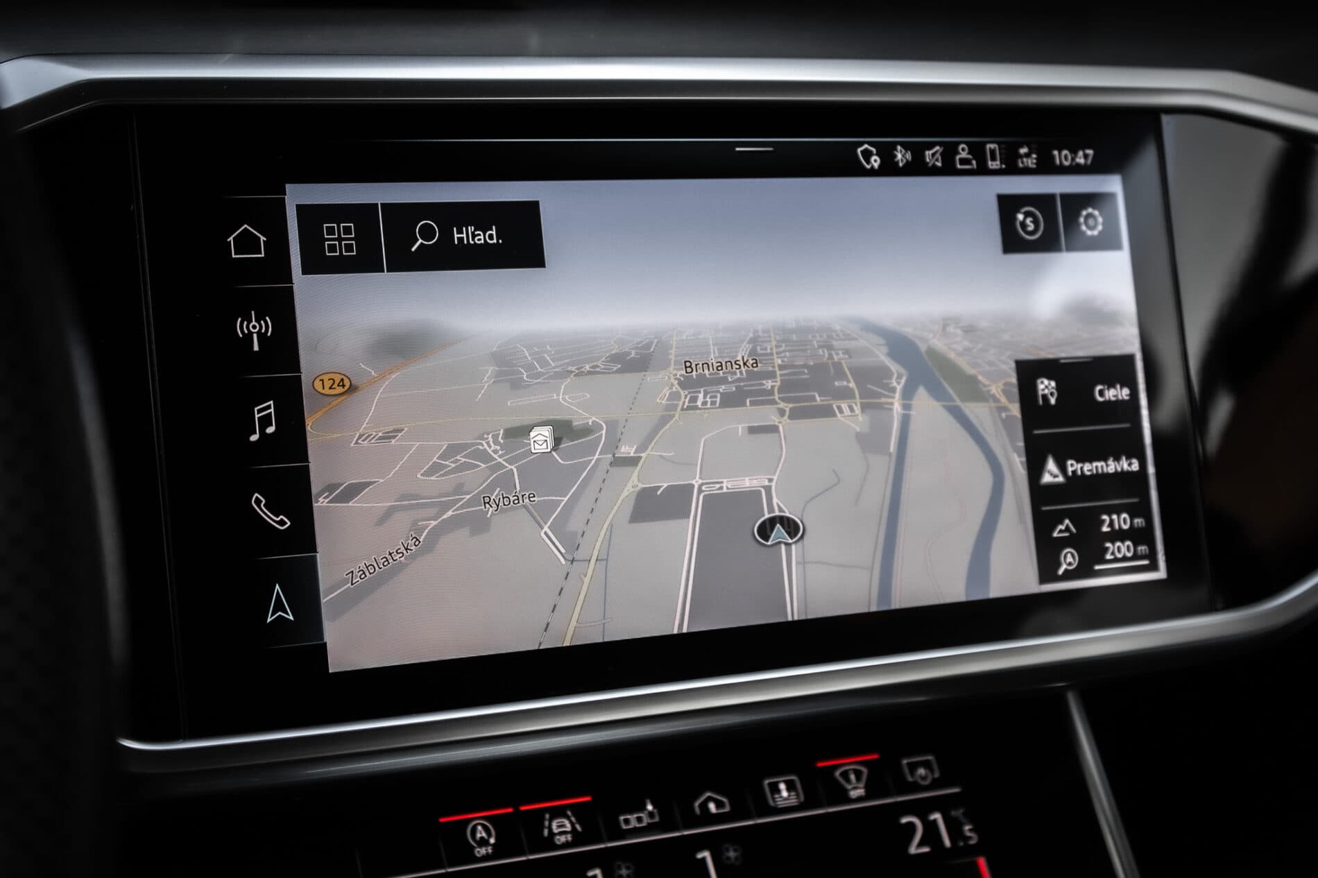 2018 AUDI A6, čierna sedan, 239 850 km