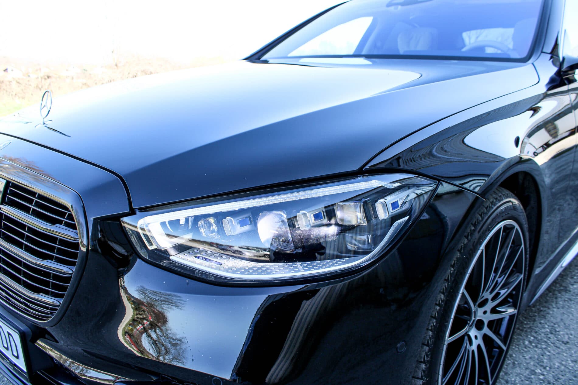 2021 Mercedes-Benz S 400d, čierna sedan, 82 099 km