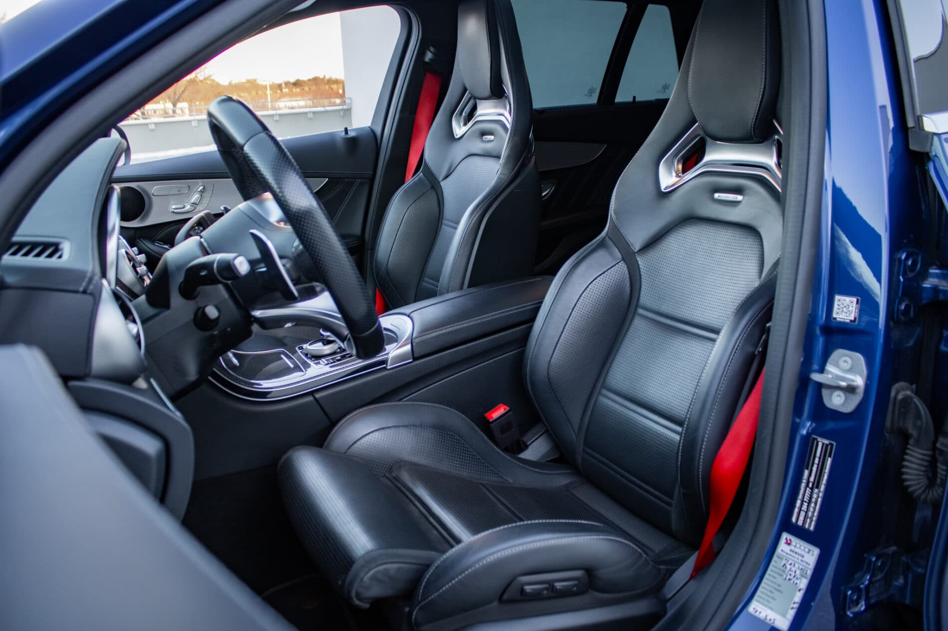 2019 Mercedes-Benz C 63 AMG, modrá kombi, 96 334 km