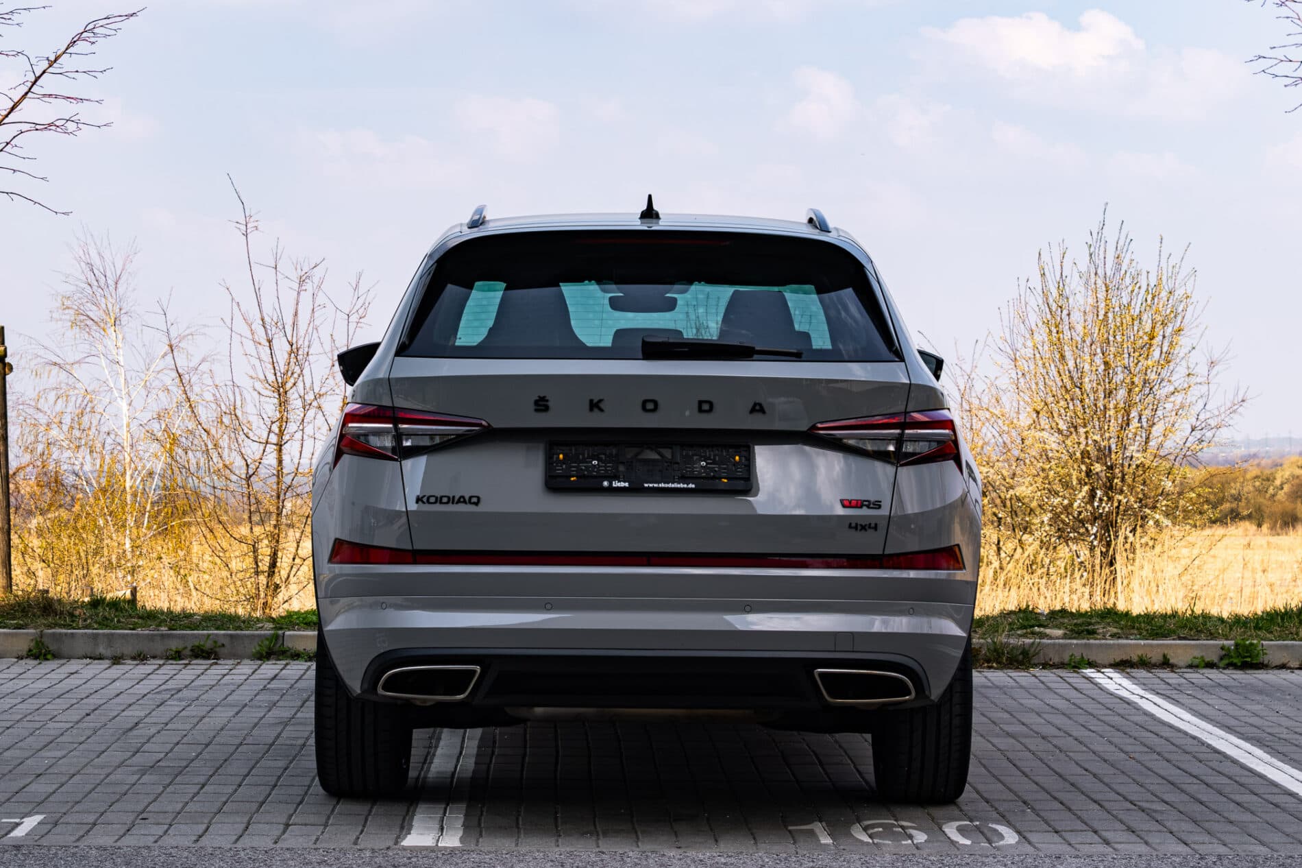 2023 Skoda Kodiaq RS, sivá suv, 35 947 km