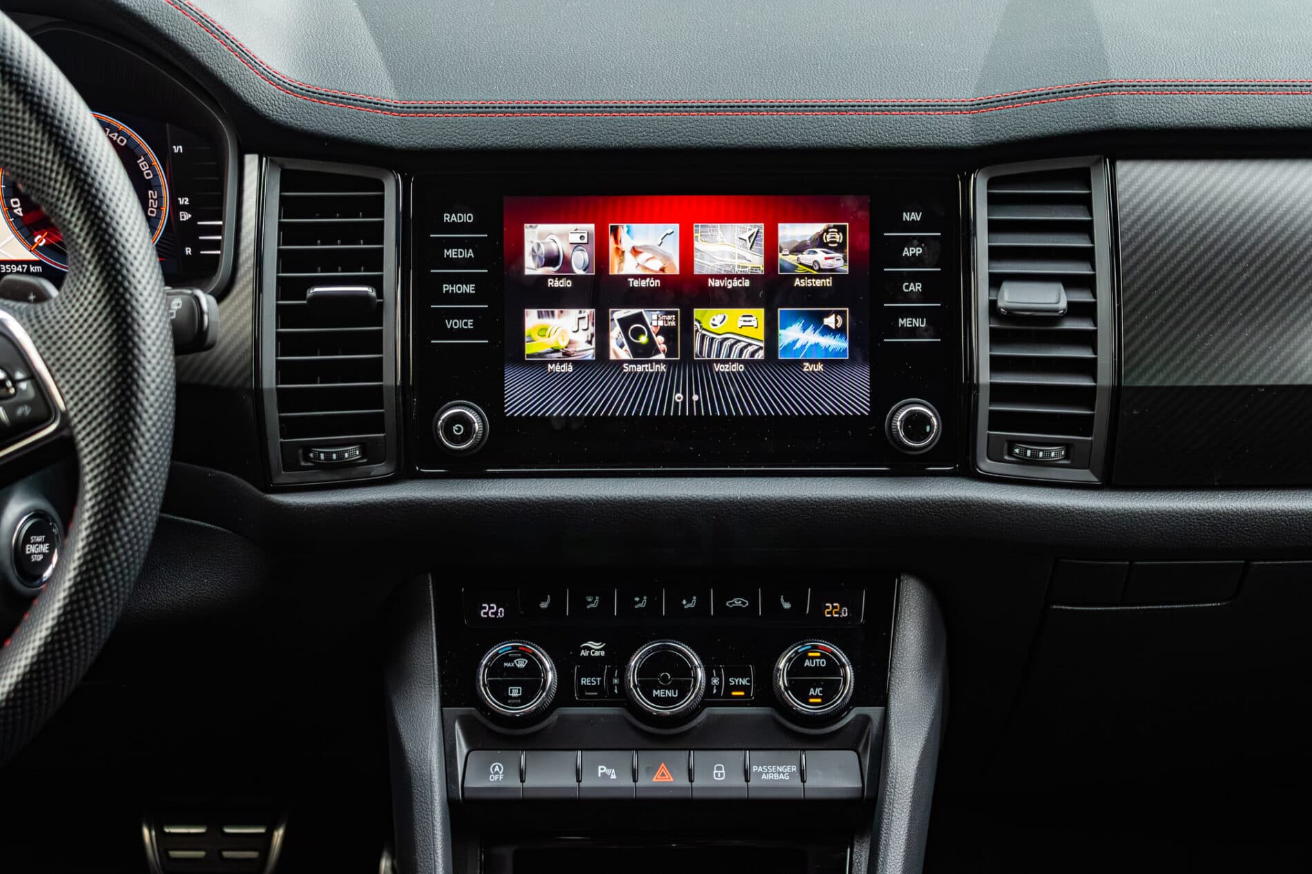 2023 Skoda Kodiaq RS, sivá suv, 35 947 km