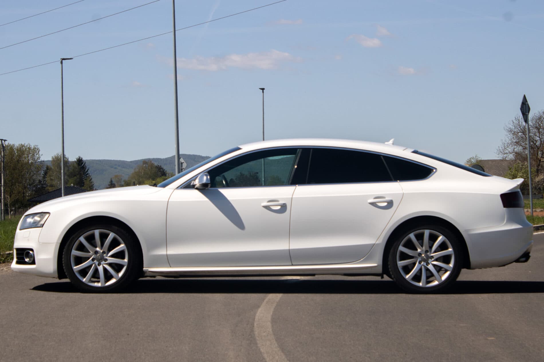 2010 AUDI S5, biela kupé, 266 052 km