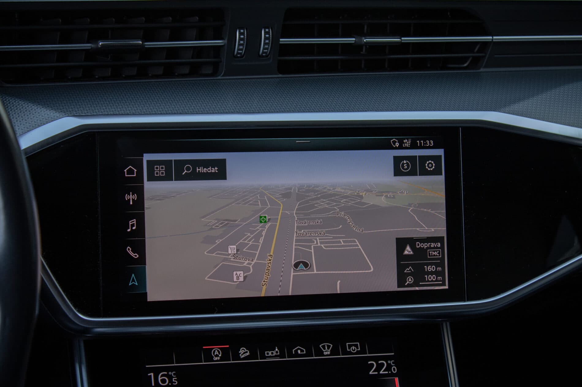 2020 AUDI A6, čierna kombi, 135 286 km