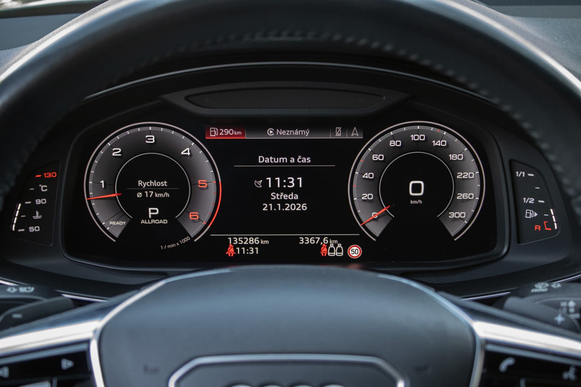 2020 AUDI A6, čierna kombi, 135 286 km