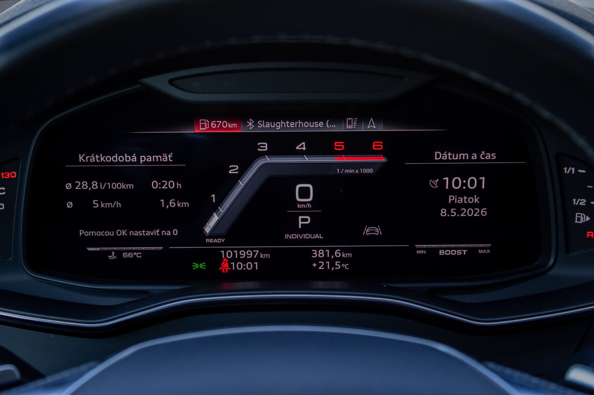 2021 AUDI S6, modrá sedan, 101 997 km